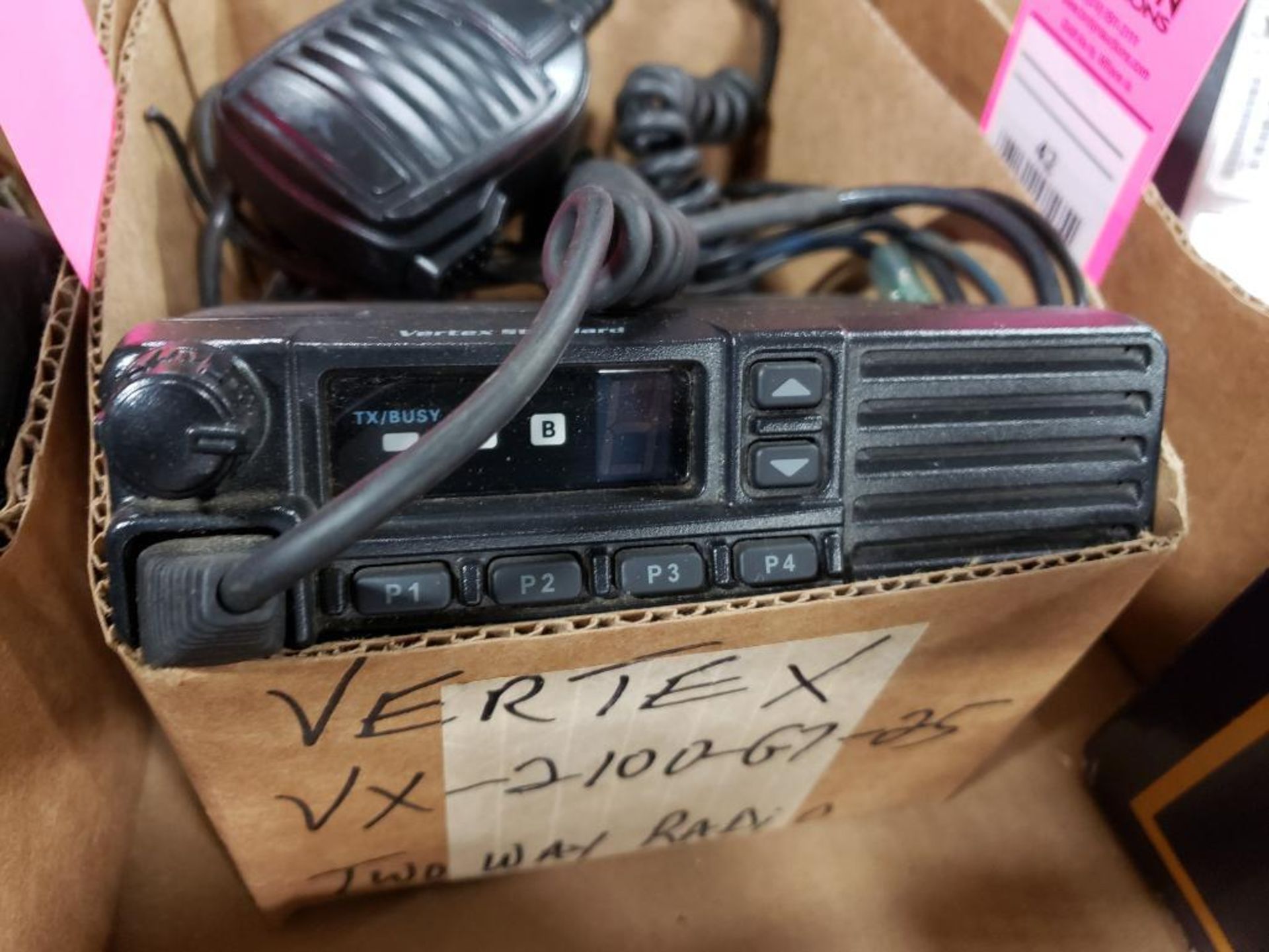 Vertex VX-2100-G7-25 2-way radio.