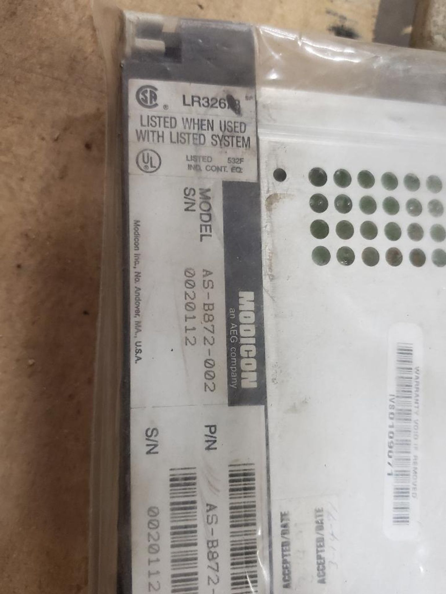 AEG Modicon AS-B872-002 Output module. - Image 2 of 4