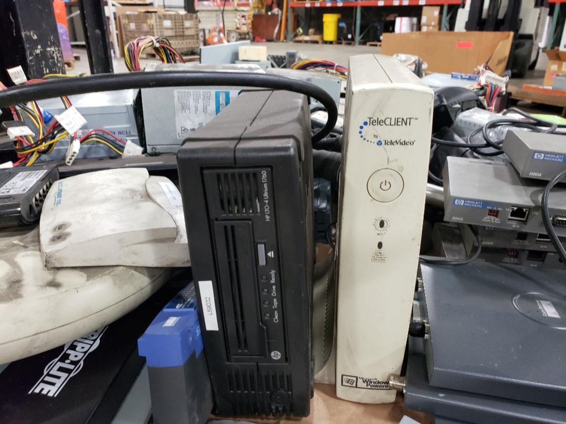 Pallet of assorted communications. Phones, fax machine. power supply. Brother, Dell. - Image 9 of 10