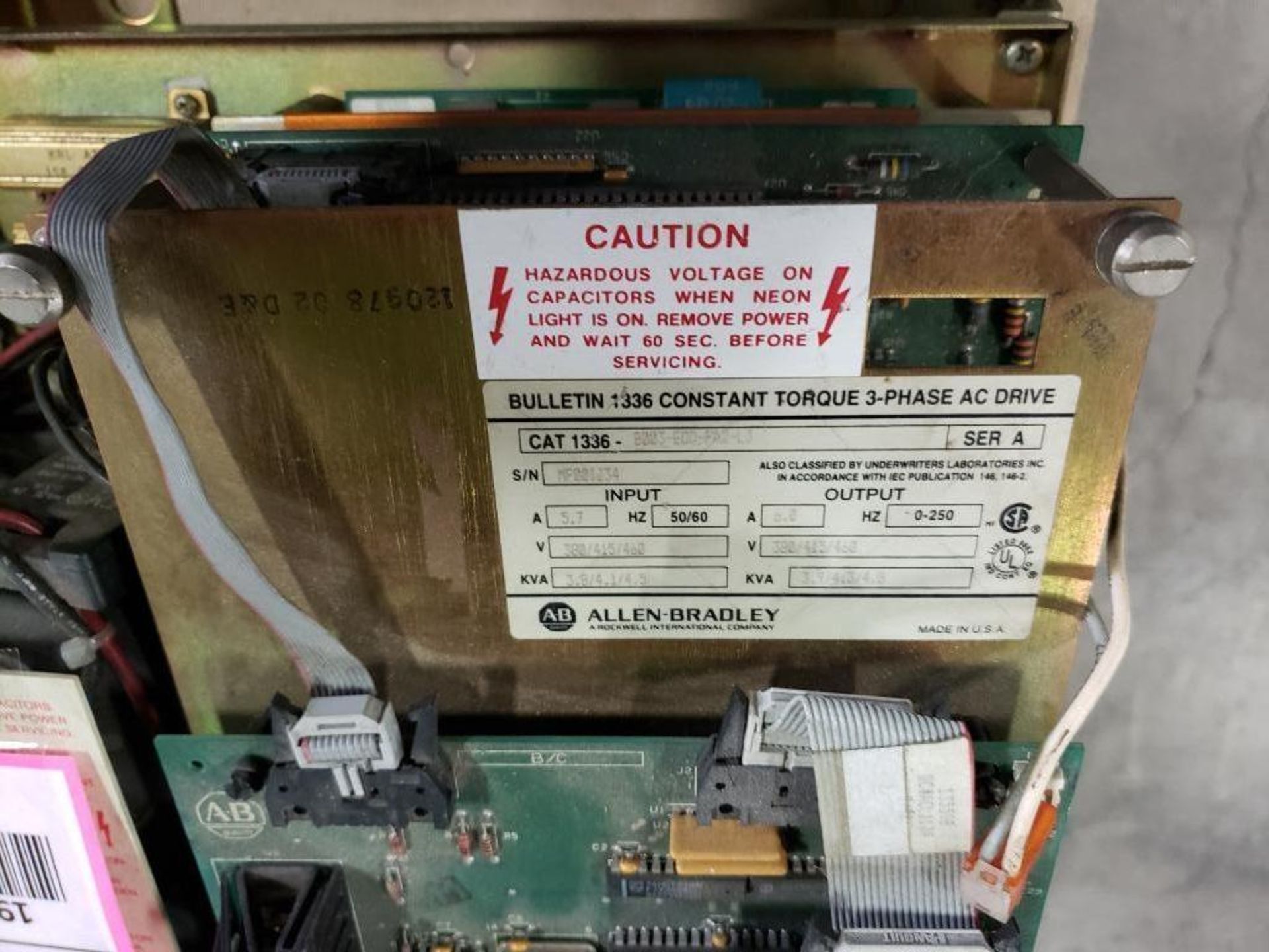 Allen Bradley 1336-B003-EOD-FA2-L3 AC drive. - Image 2 of 4