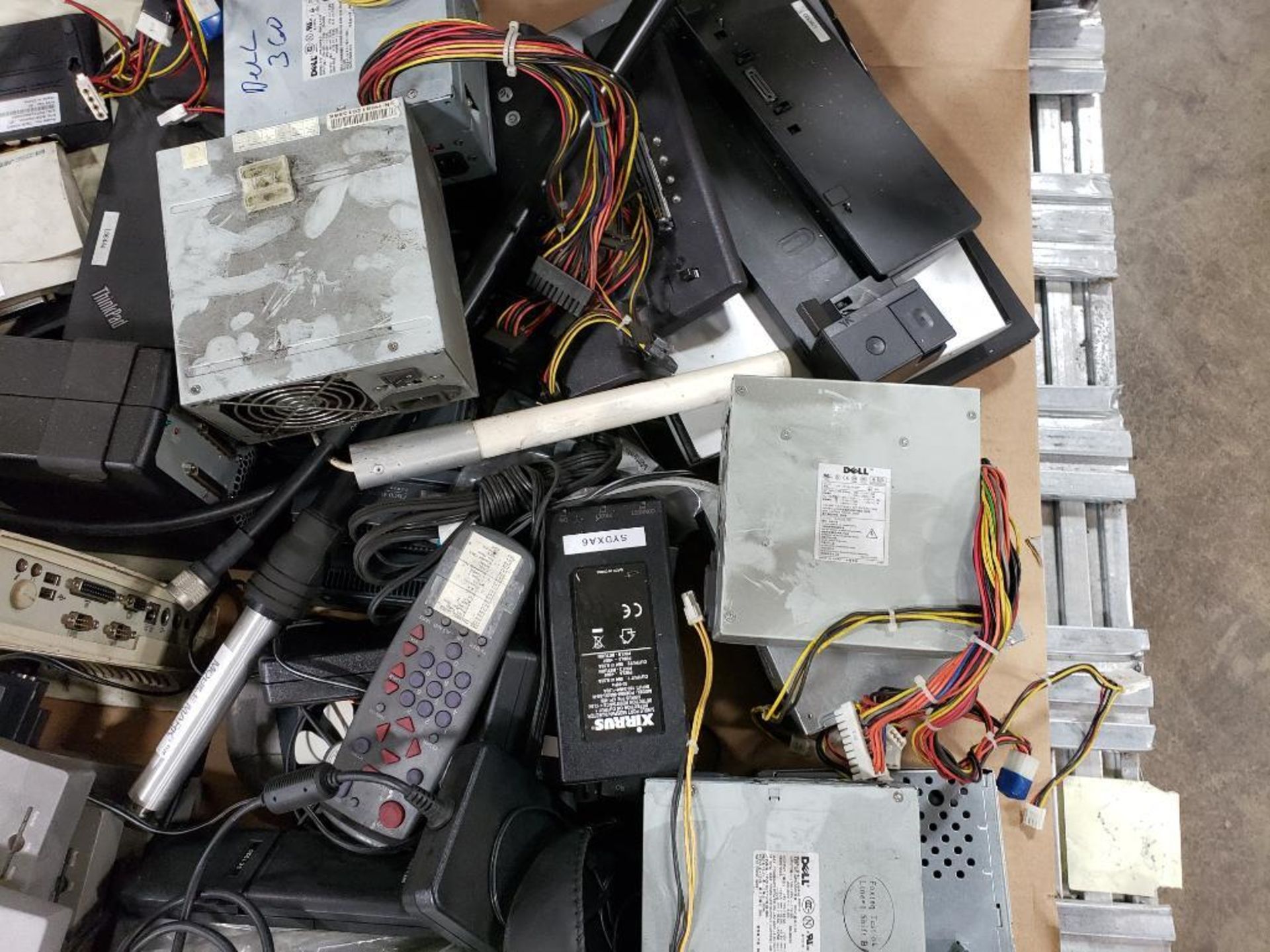 Pallet of assorted communications. Phones, fax machine. power supply. Brother, Dell. - Image 3 of 10