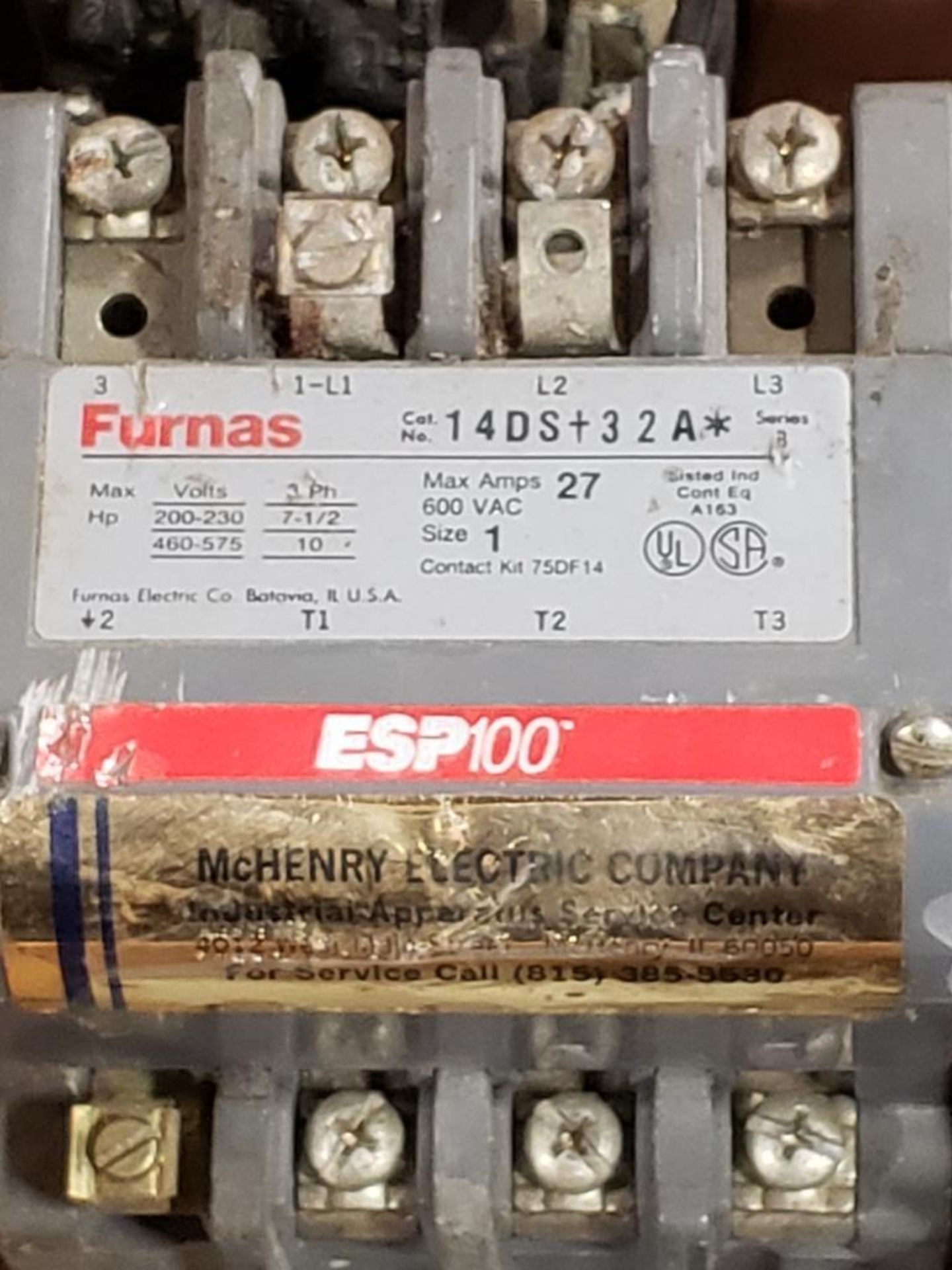 Assorted electrical. Furnas, Allen Bradley. - Image 2 of 4