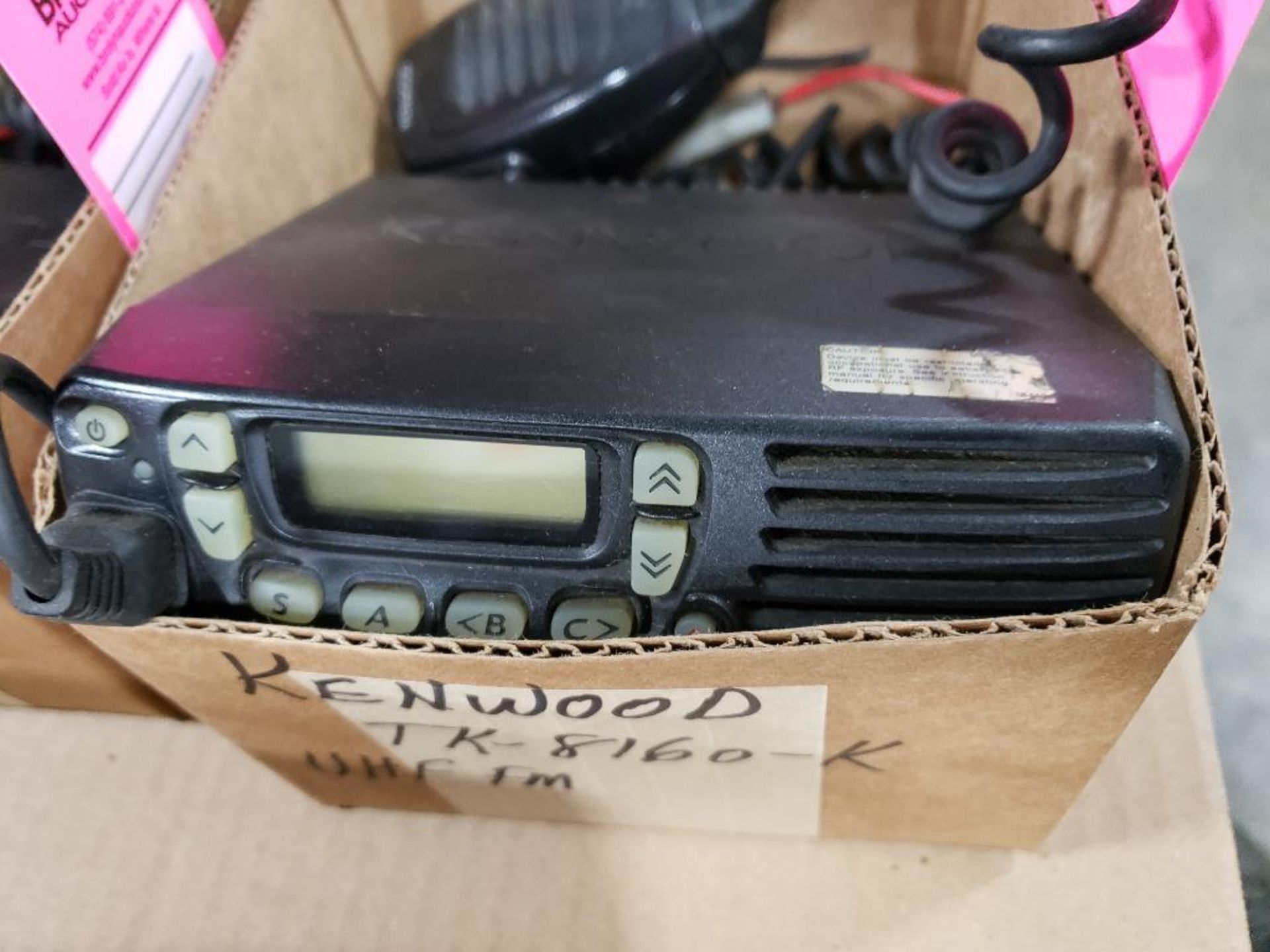 Kenwood TK-8160 UHF FM Transceiver. - Image 2 of 3