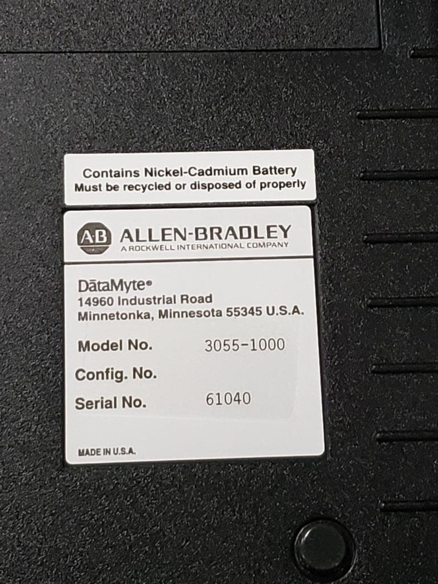 Allen Bradley DataMyte 3055-1000. - Image 5 of 6