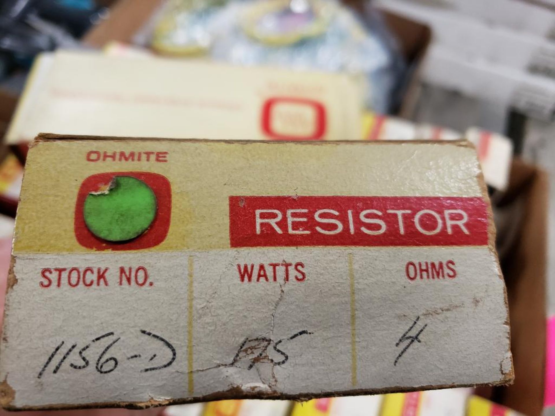 Assorted Ohmite resistors. - Image 4 of 9