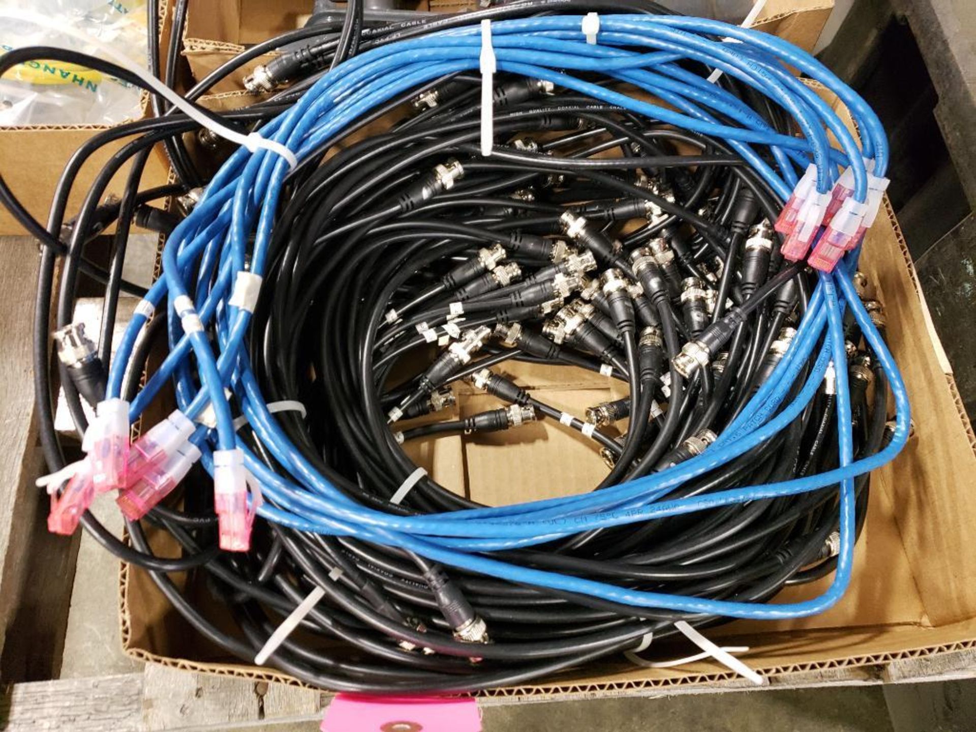 Large assortment of connectors.