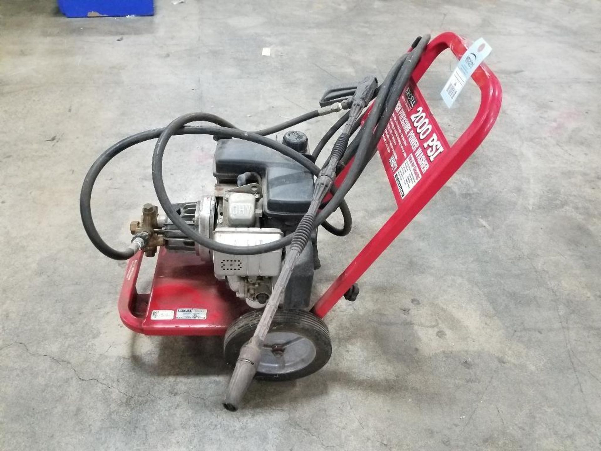 Giant Model-HR20 power washer. 2000PSI, 2.0GPM, 3400RPM. Made in the USA. - Image 4 of 5