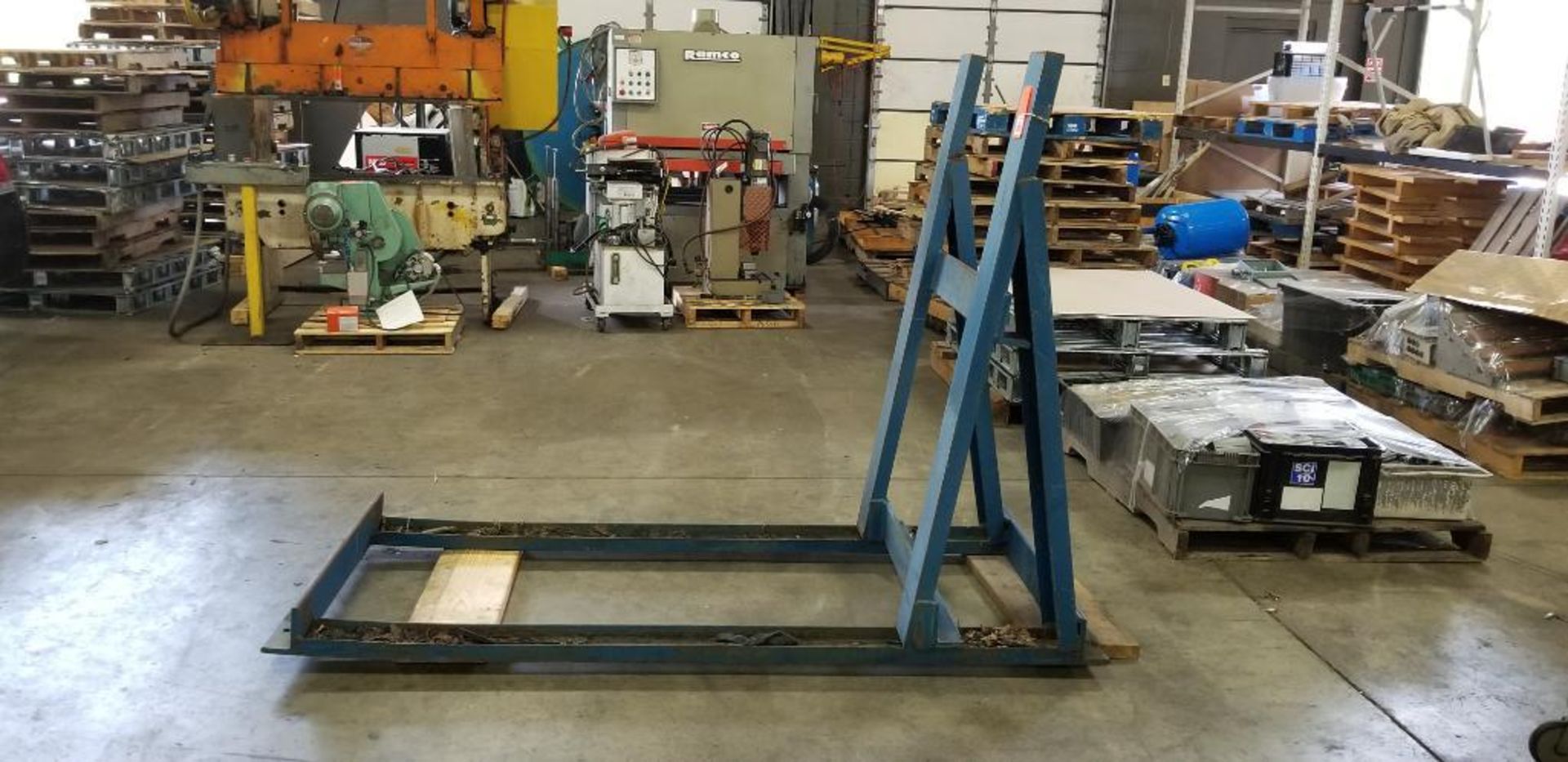 Coil rack. 85in long by 62in tall. - Image 2 of 3