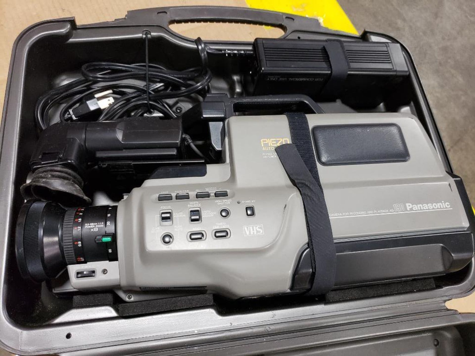Panasonic AG-190 VHS Movie recording camera.