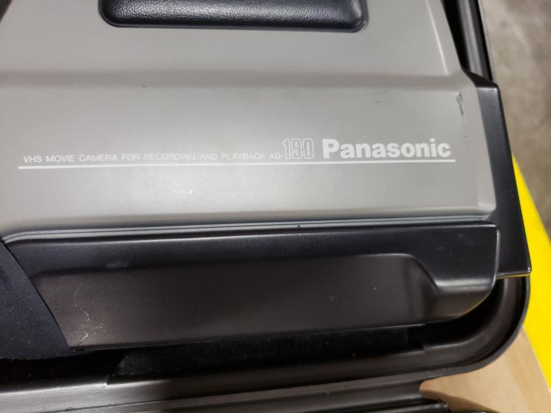 Panasonic AG-190 VHS Movie recording camera. - Image 5 of 6