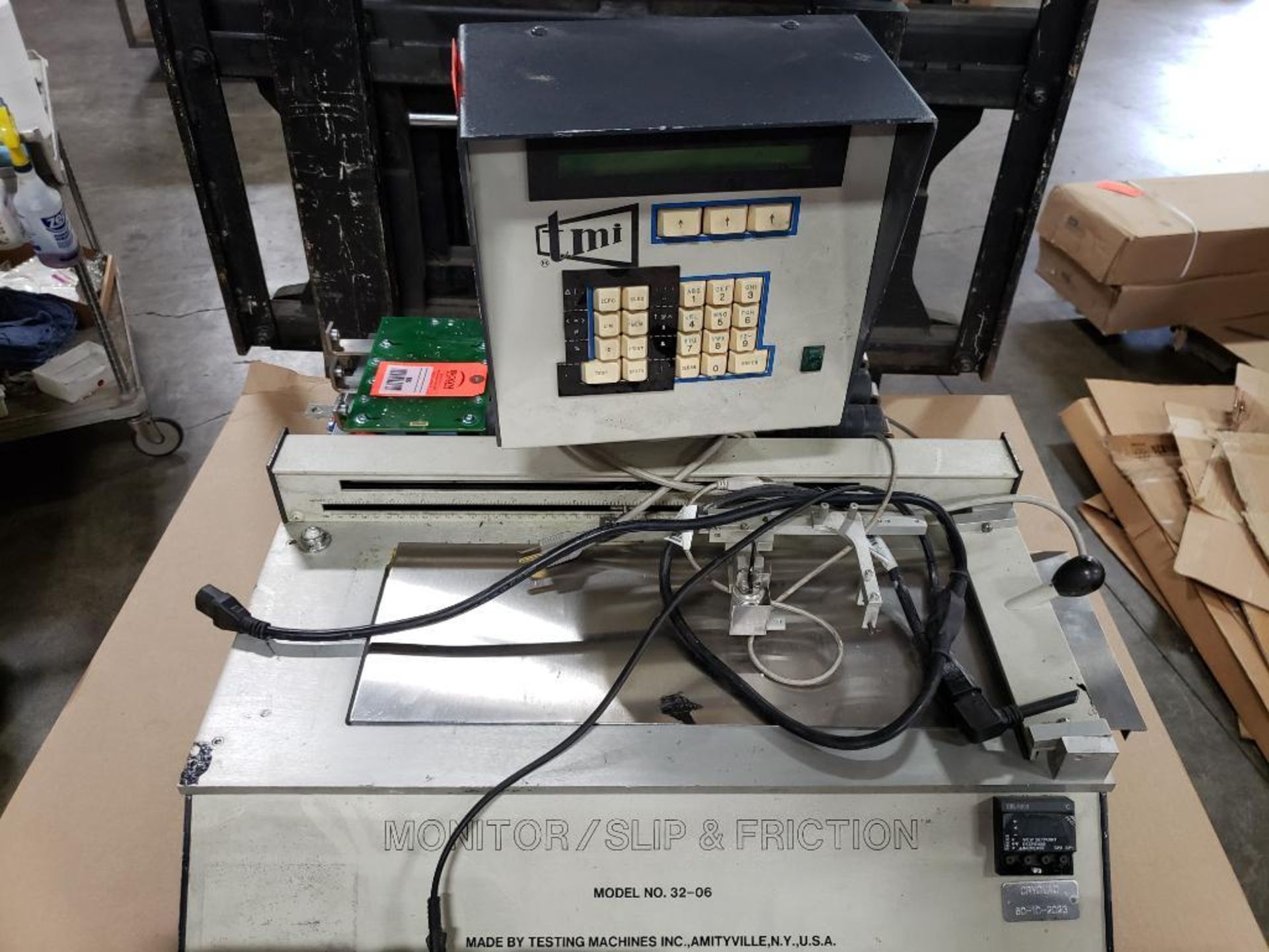 Testing Machines INC. 32-06 Monitor / Slip & Friction tester.