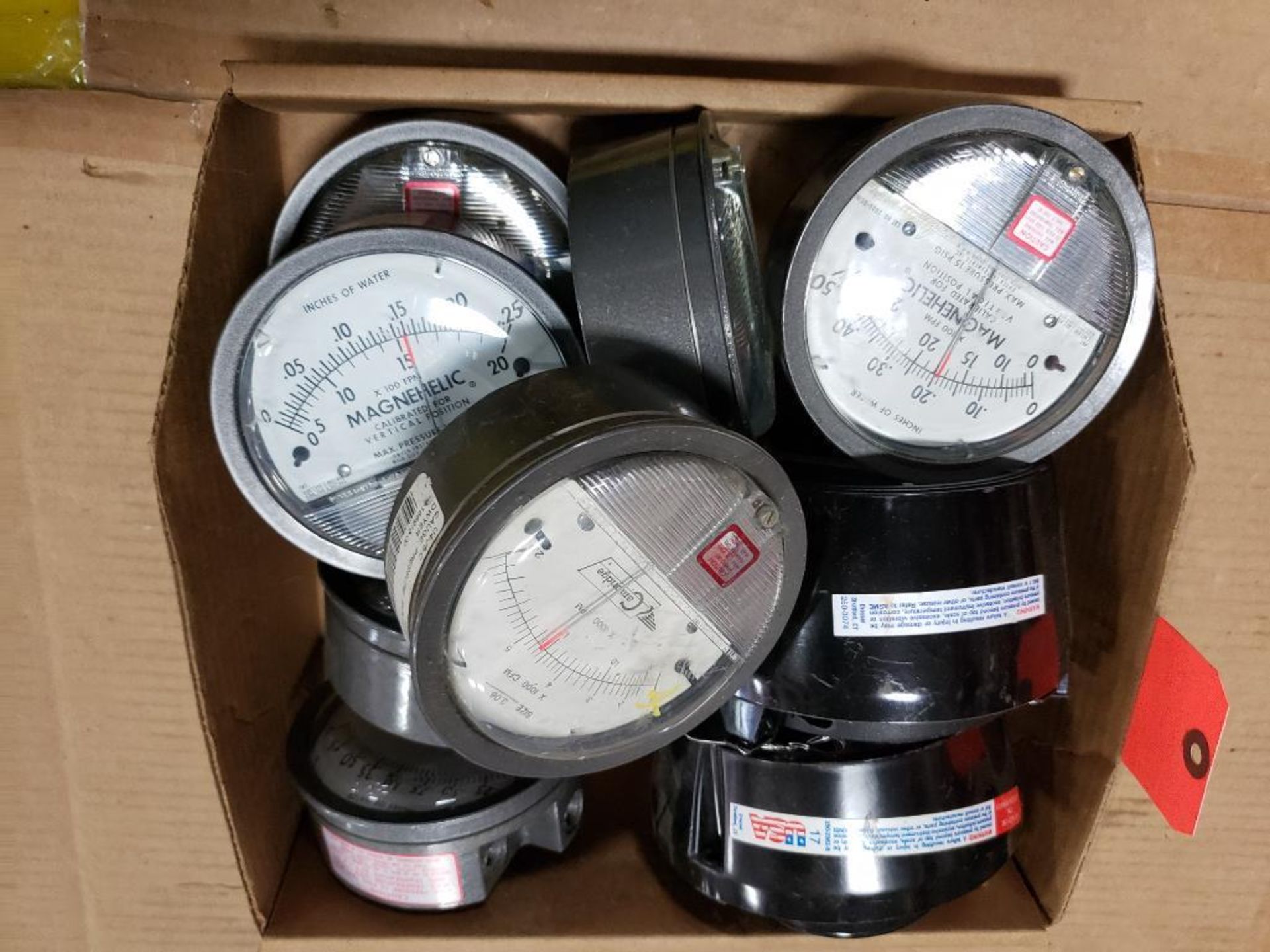 Qty 11 - Assorted Magnehelic gauges. - Image 4 of 4