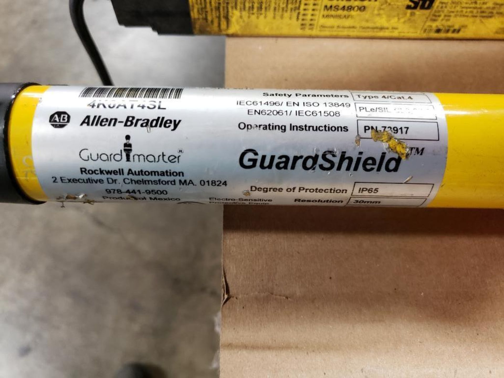 Allen Bradley Guardmaster GuardShield R4K1280YD light curtain emitter. - Image 3 of 5