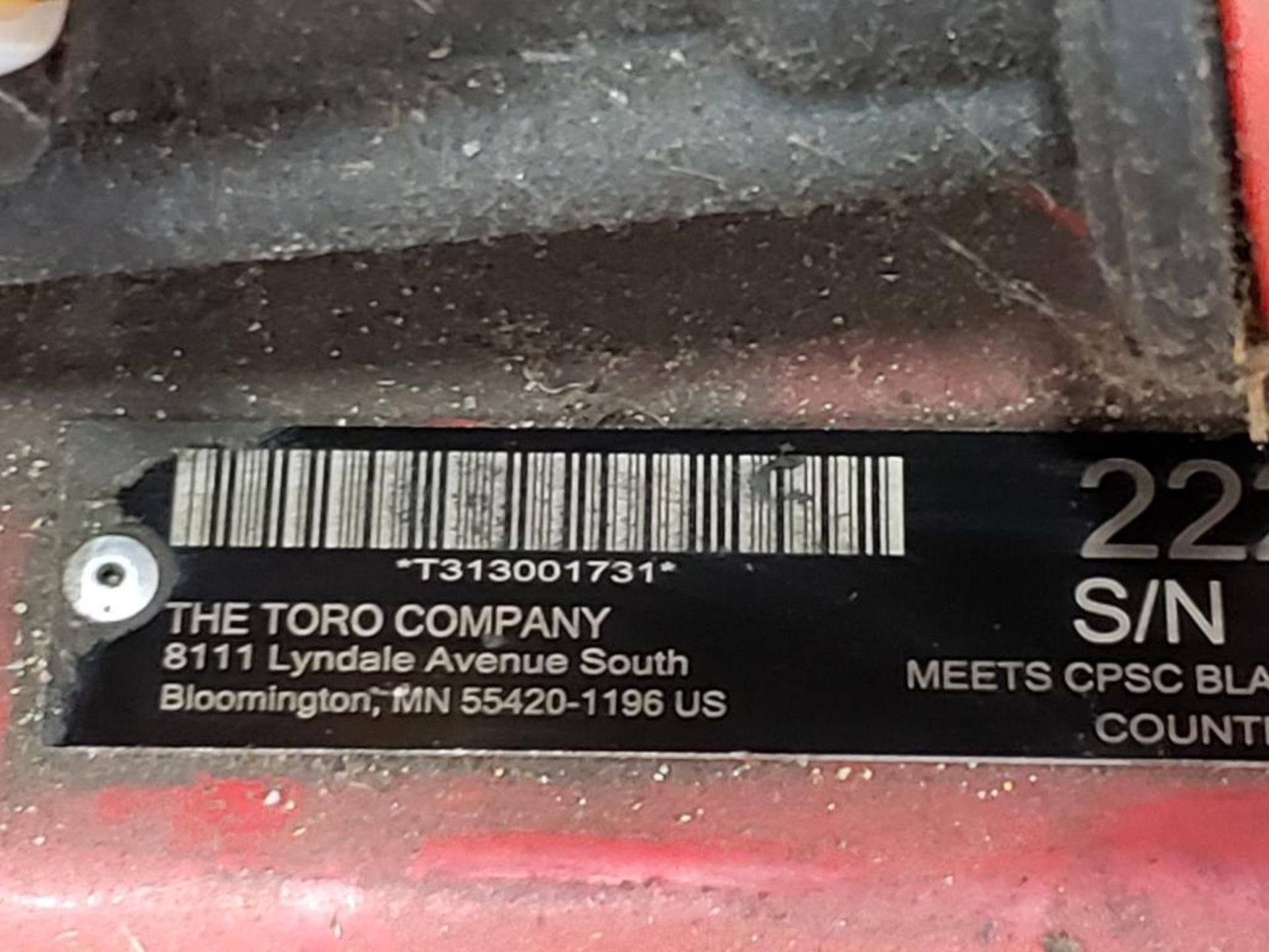 Toro Turfmaster 22200 30" twin blade lawn mower. - Image 9 of 10