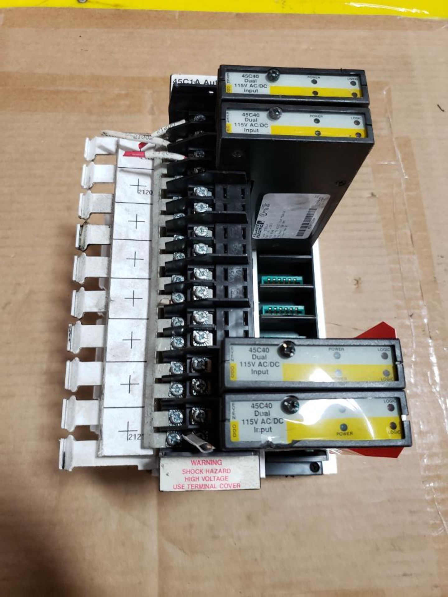 Reliance Electric Automate 45C1A programmable controller.