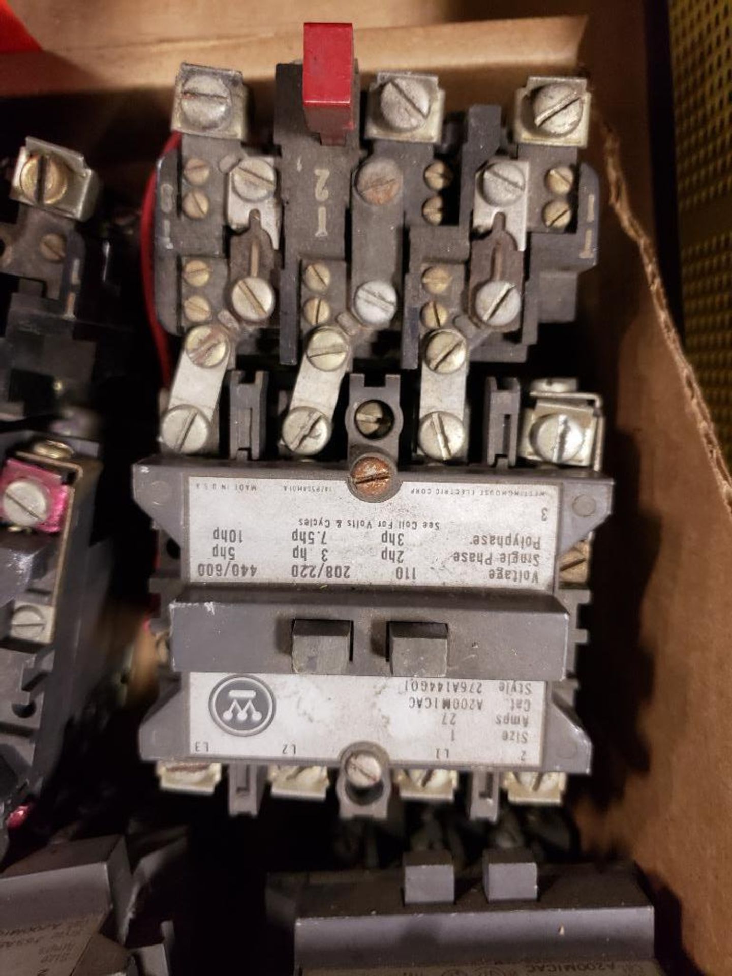 Qty 6 - Westinghouse starter contactors. A200M1CAC 27AMP. - Image 5 of 9