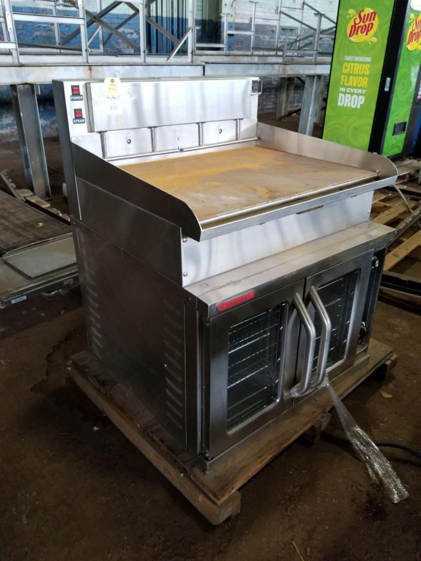 Market Forge Industries INC. 2600-HPE oven. 208V, 11kW, 3PH. American Griddle Corp. 3TT-GD griddle. - Image 14 of 14