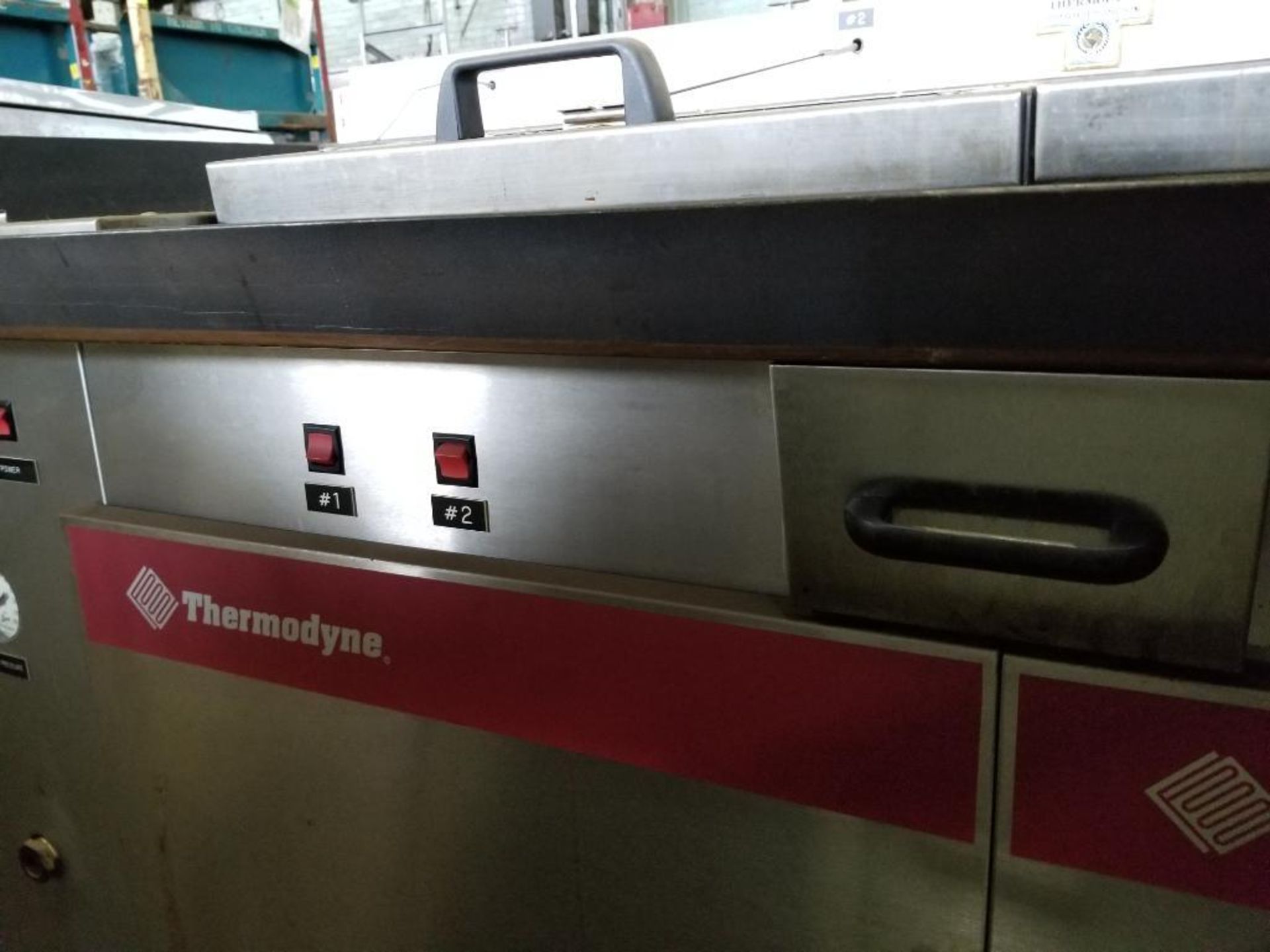 Thermodyne Foodservice 4-Bay fryer unit. 72x34x42. LxWxH. - Image 3 of 11