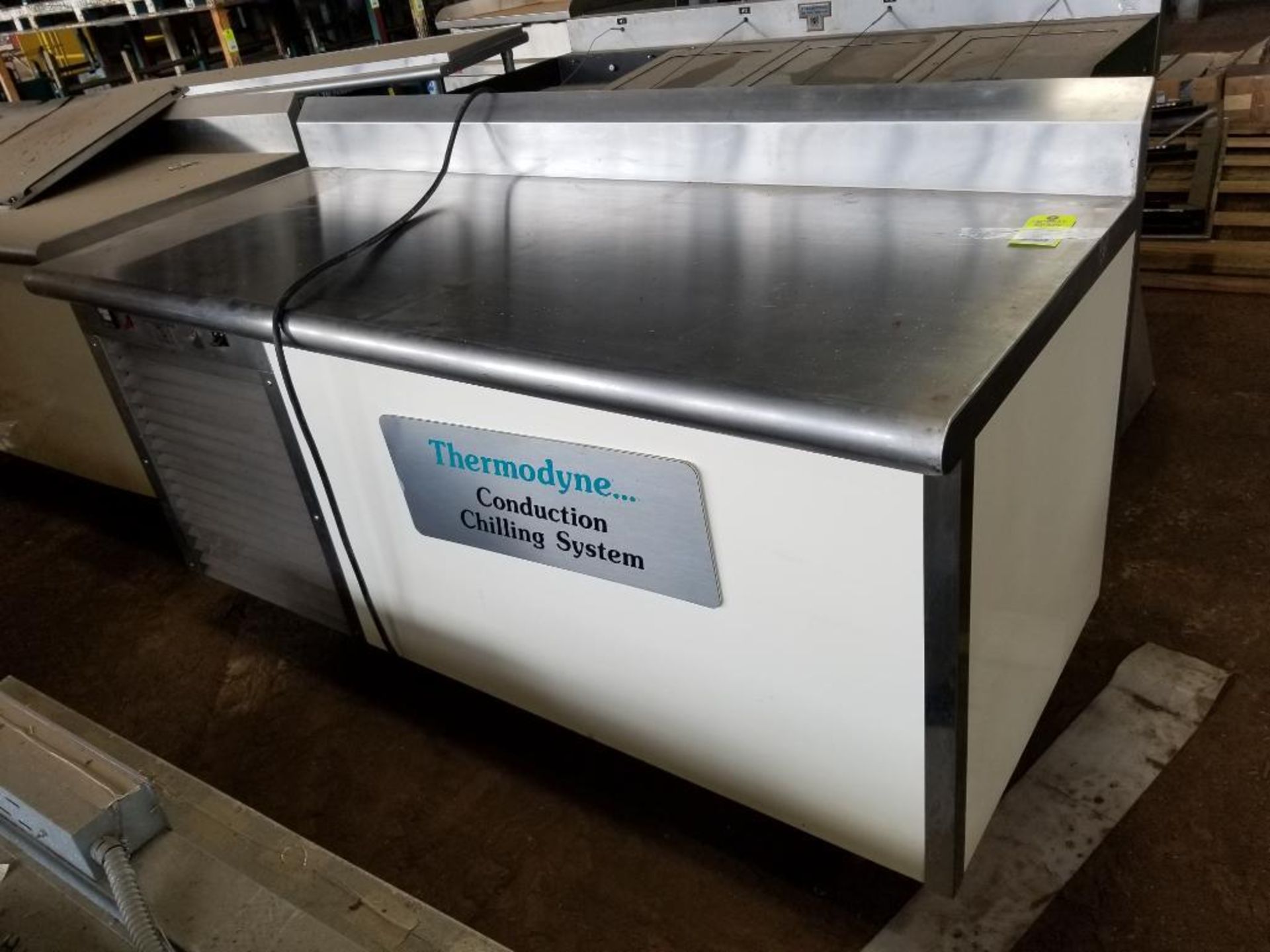 Thermodyne Foodservice Conduction chilling stystem unit. 73x36x43. LxWxH.