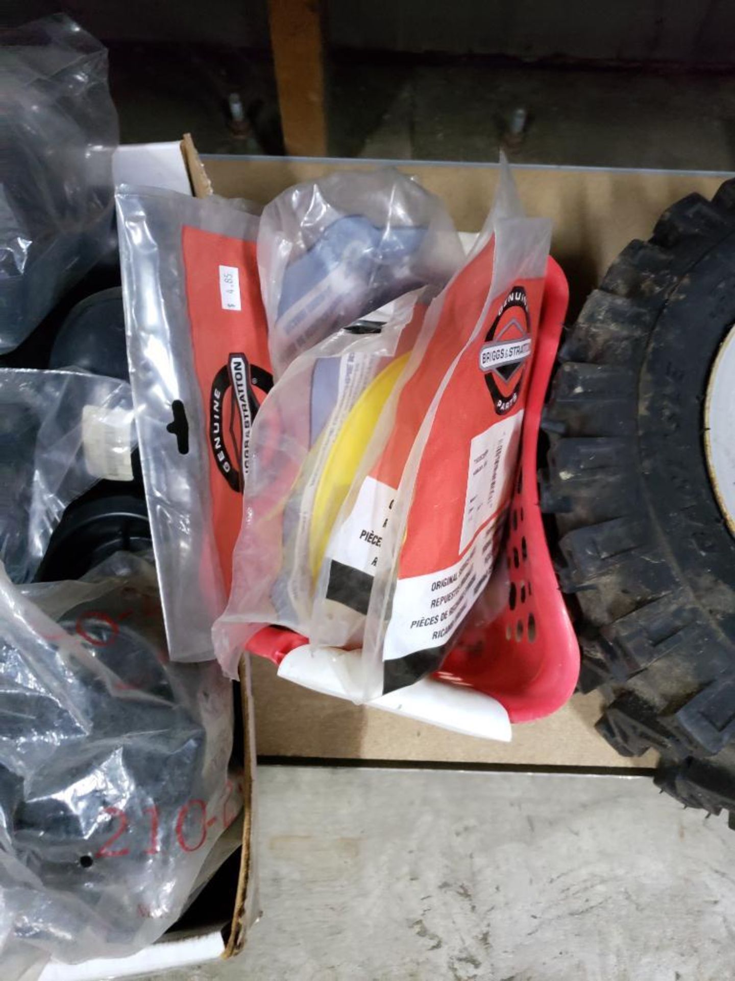 Large assortment of lawnmower and small engine repair parts. New as pictured. - Image 6 of 8