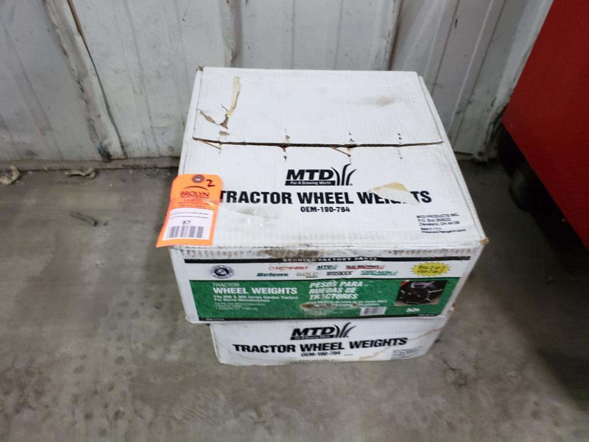 Tractor weights. New in box. - Image 2 of 9