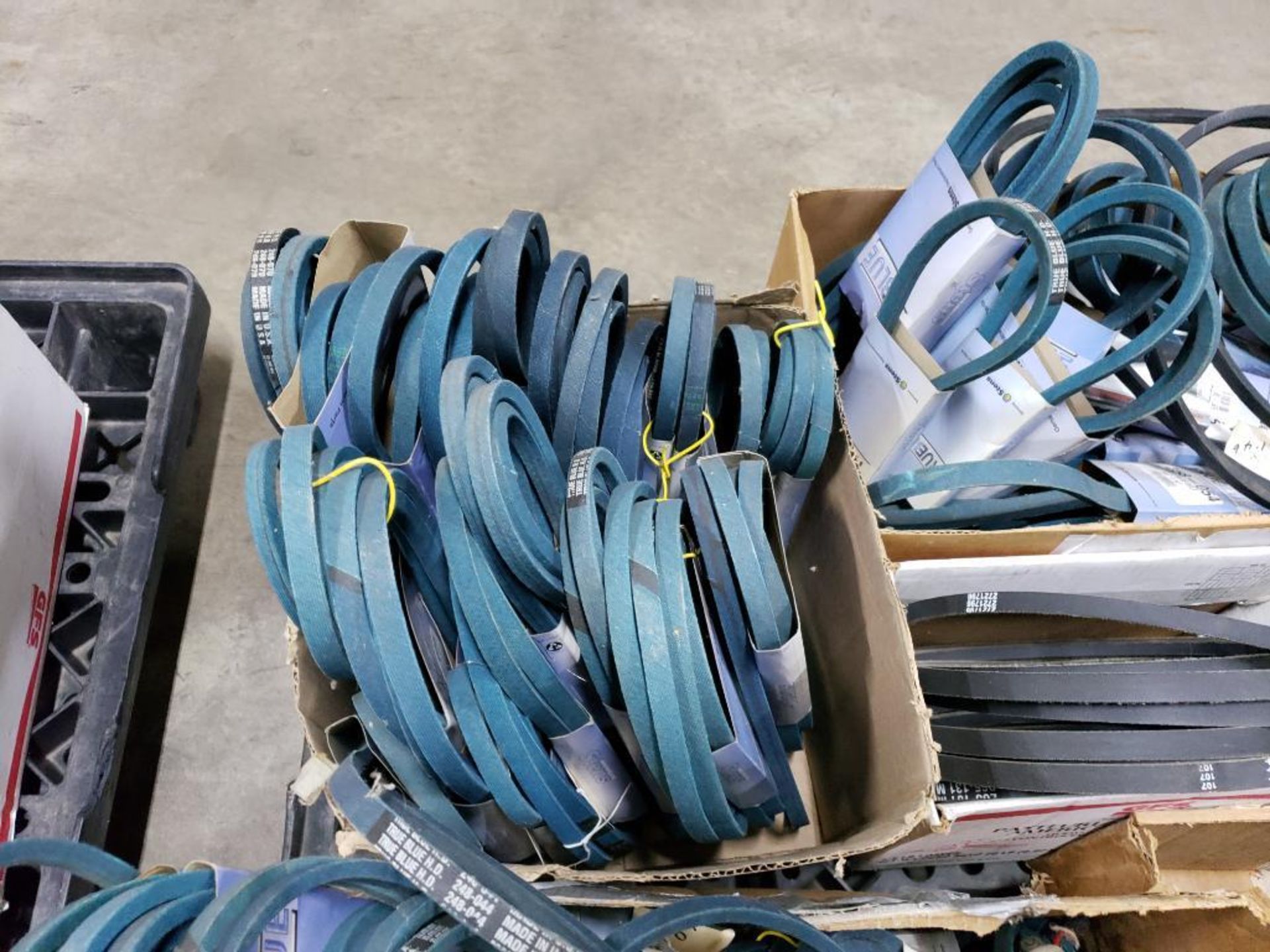 Pallet of assorted belts. New old stock. - Image 5 of 11