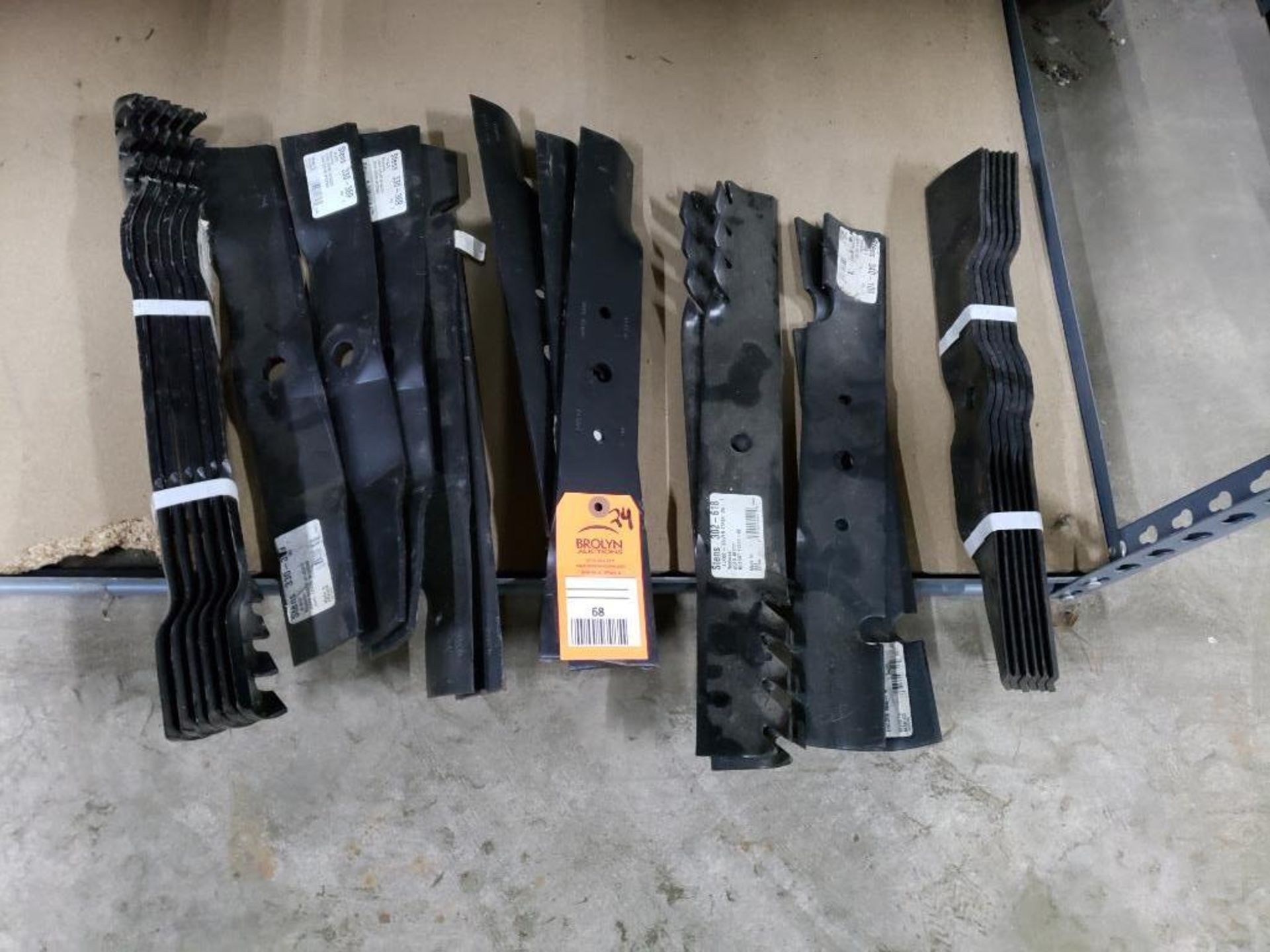 Qty 24 - Assorted mower blades. New old stock. - Image 6 of 6