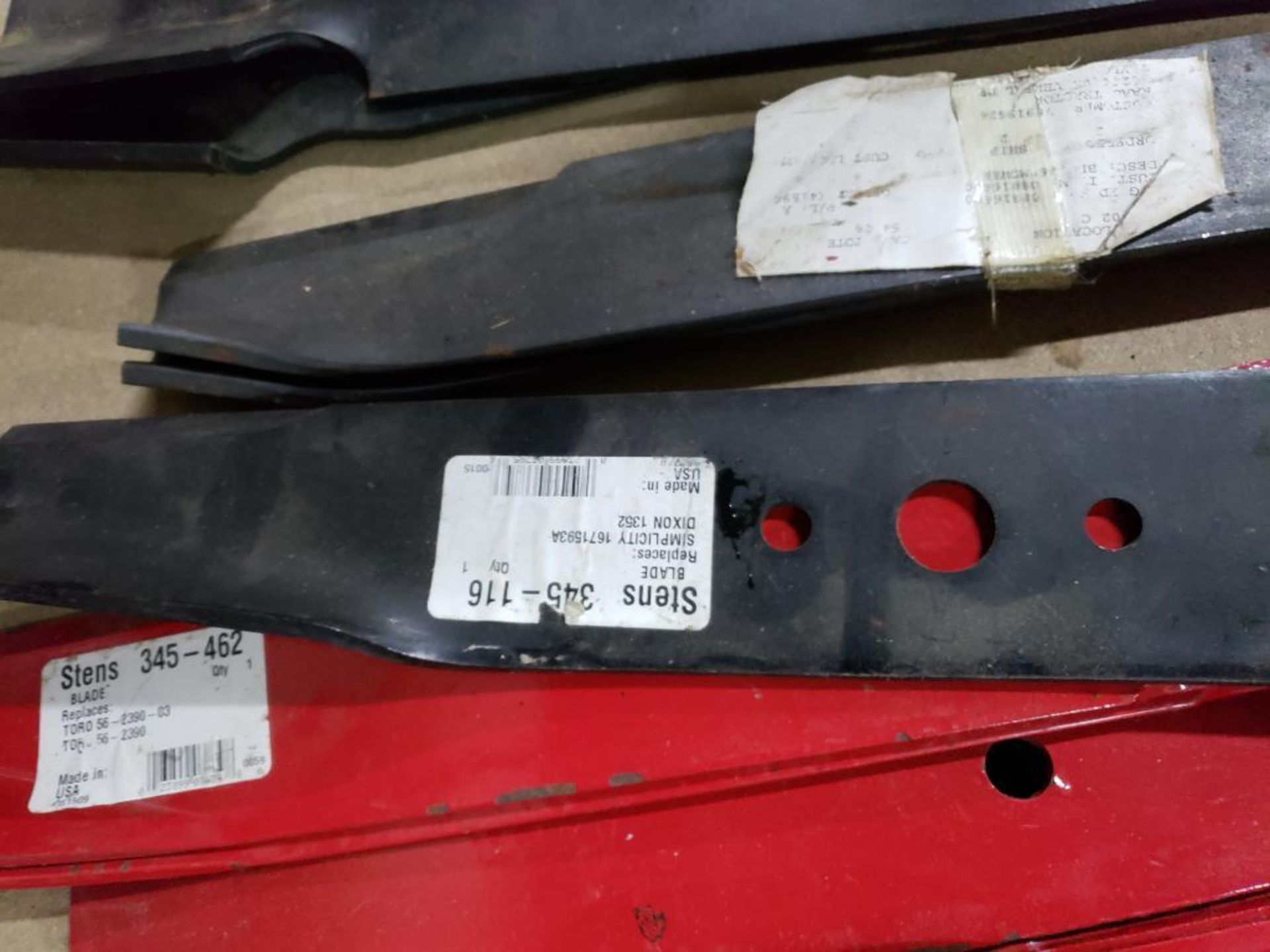 Qty 13 - Assorted mower blades. New old stock. - Image 3 of 6