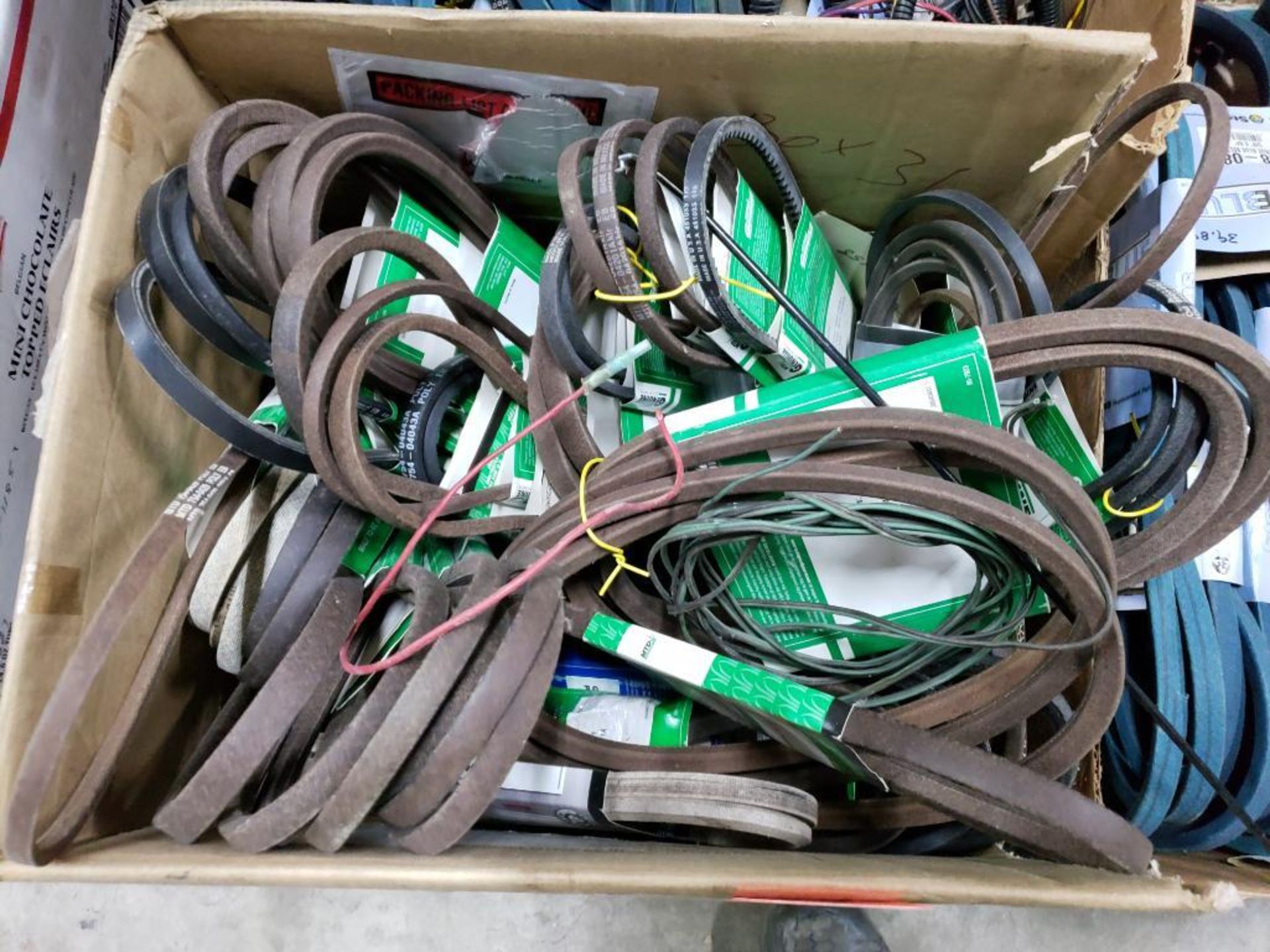 Pallet of assorted belts. New old stock. - Image 2 of 11