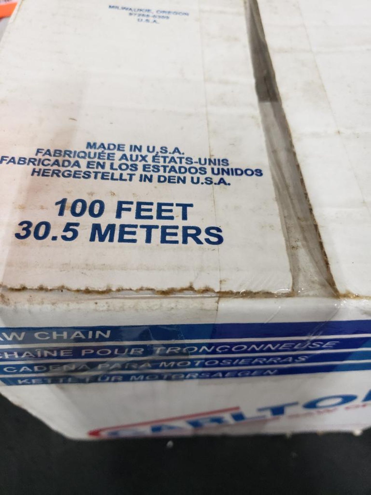 100ft - Bulk Stens chainsaw chain. Part number 094-200. New in box. - Image 3 of 4