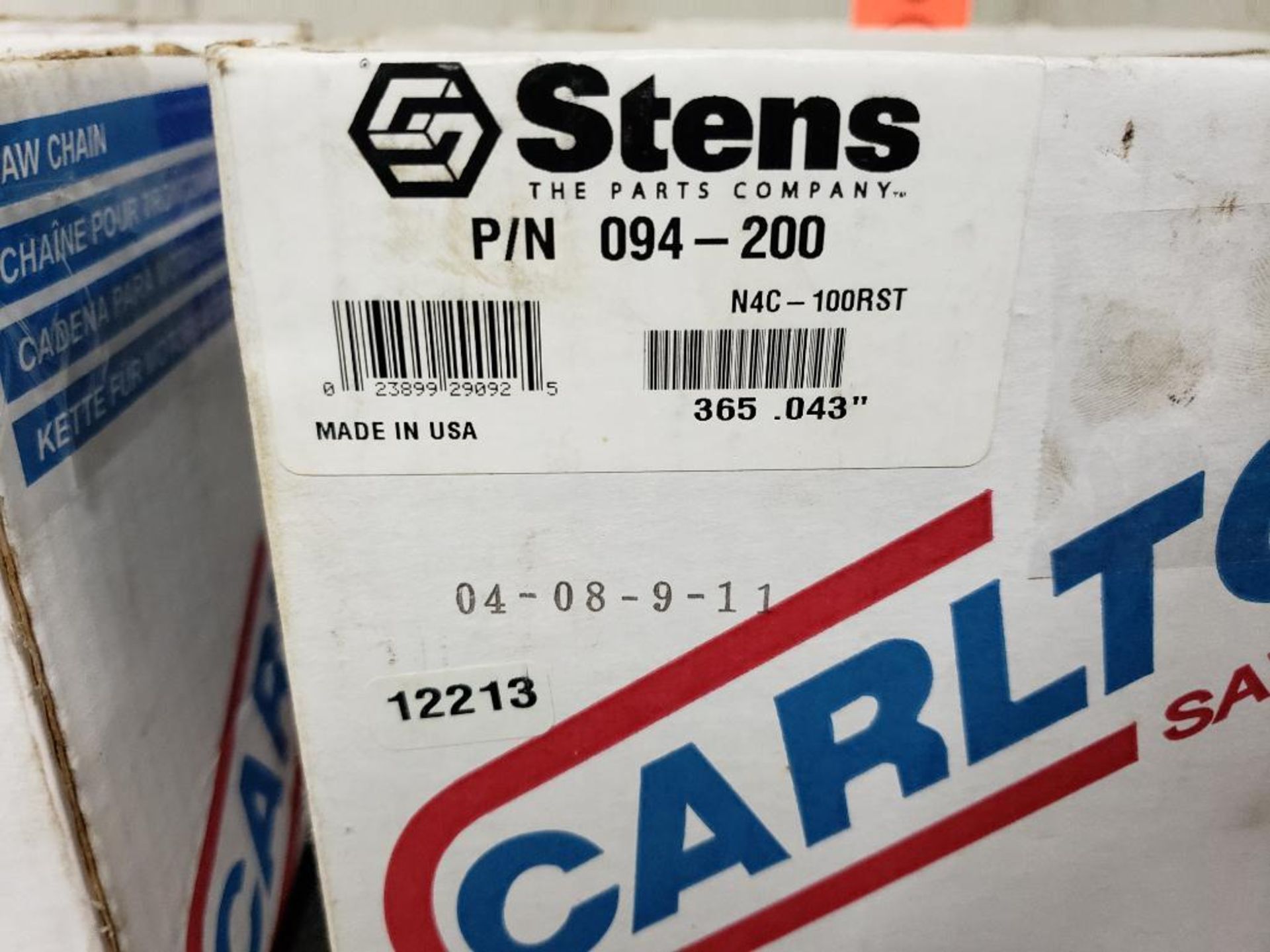 100ft - Bulk Stens chainsaw chain. Part number 094-200. New in box. - Image 2 of 4
