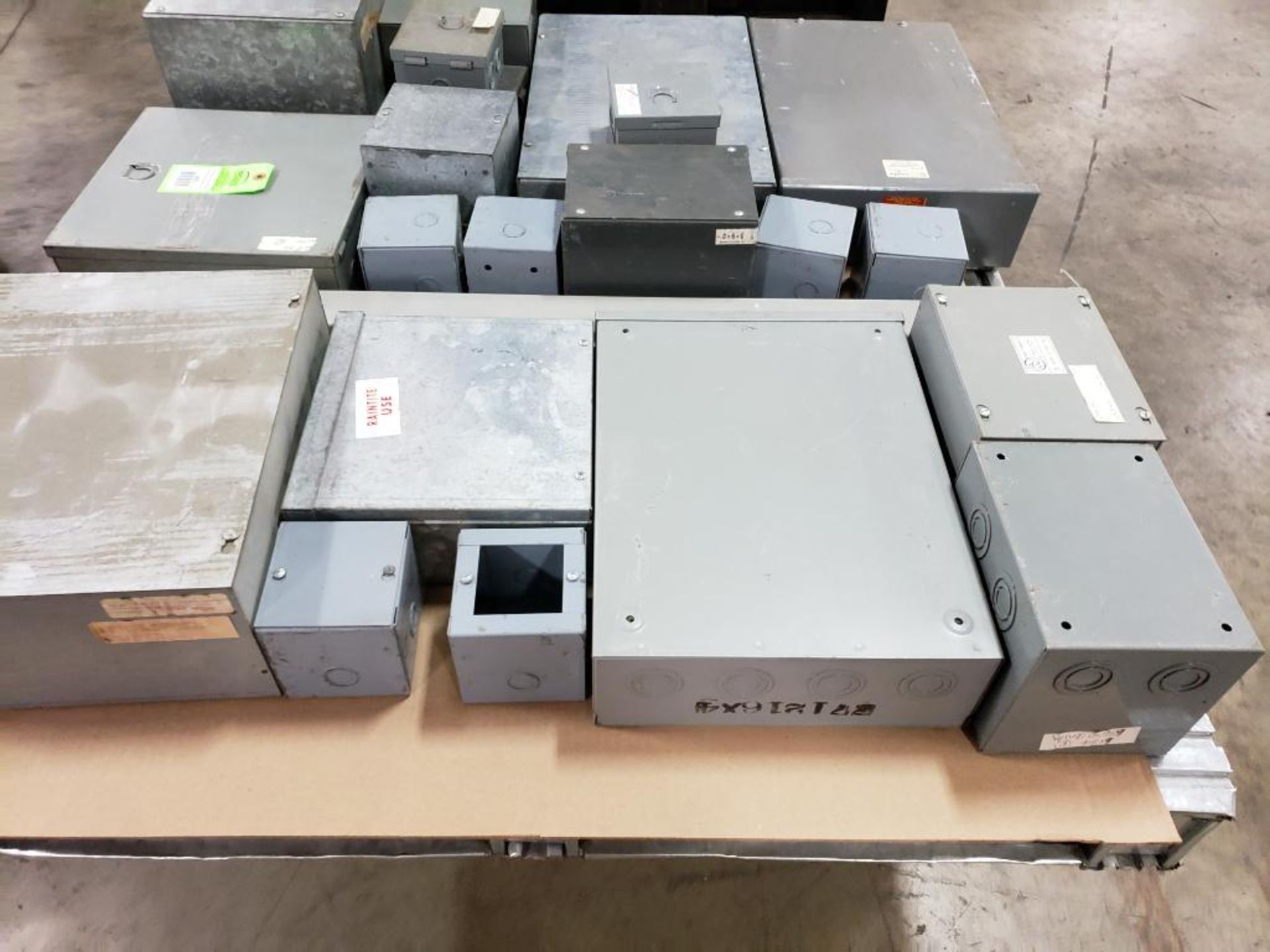 Large assortment of conduit box, enclosures. - Image 4 of 9