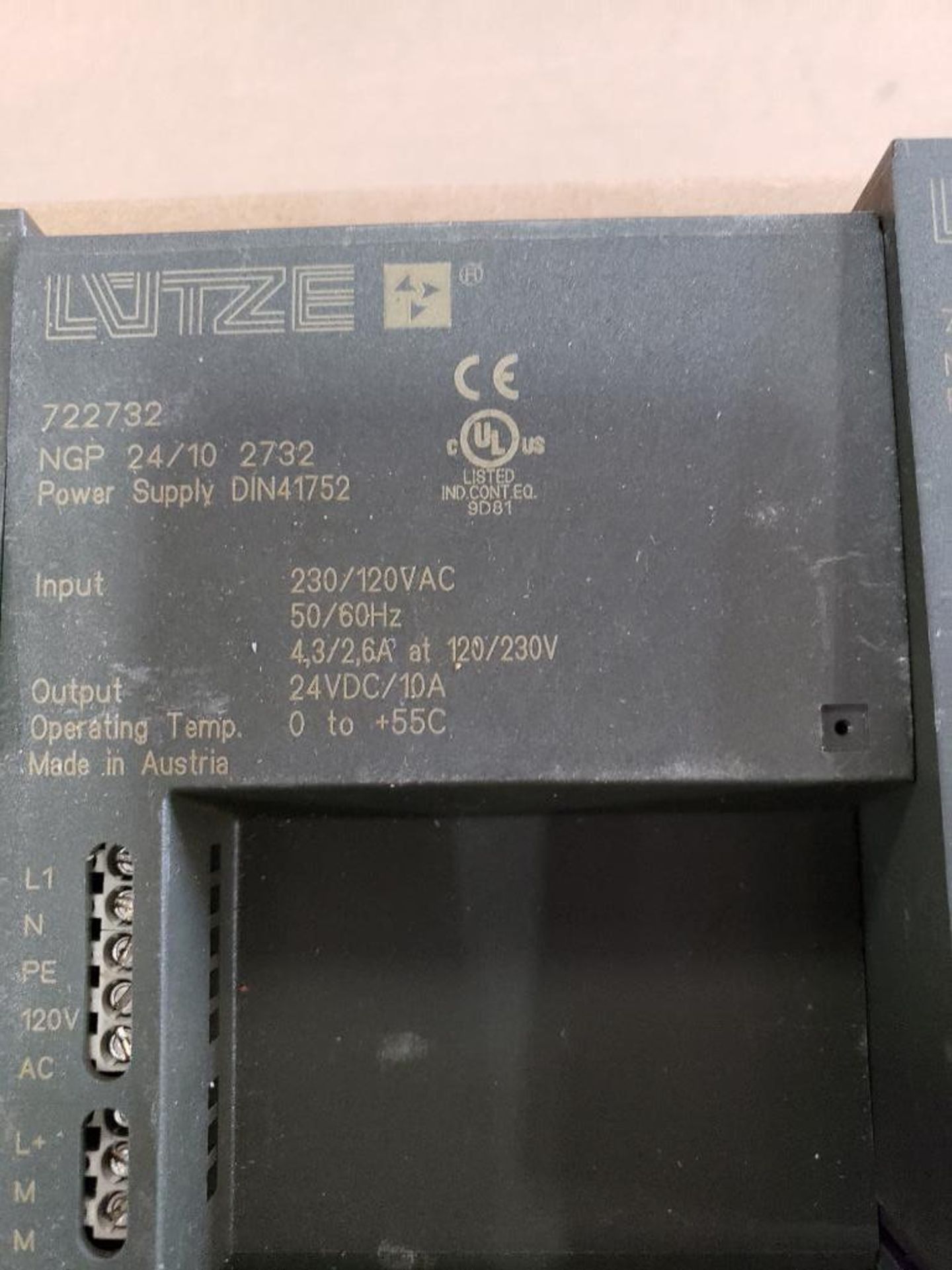 Qty 7 - LUTZE 722732 power supply. - Image 7 of 8