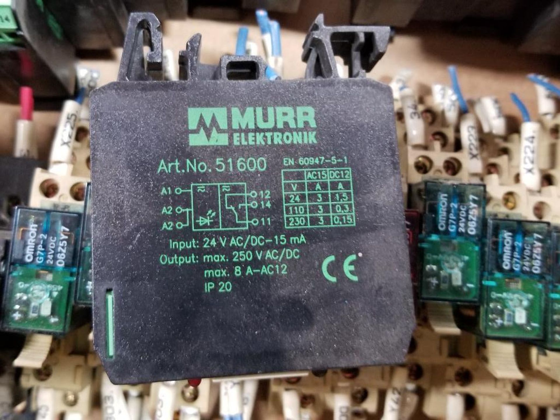 Assorted electrical relays, contactors, switches. Murr, Omron, Fuji. - Image 6 of 9