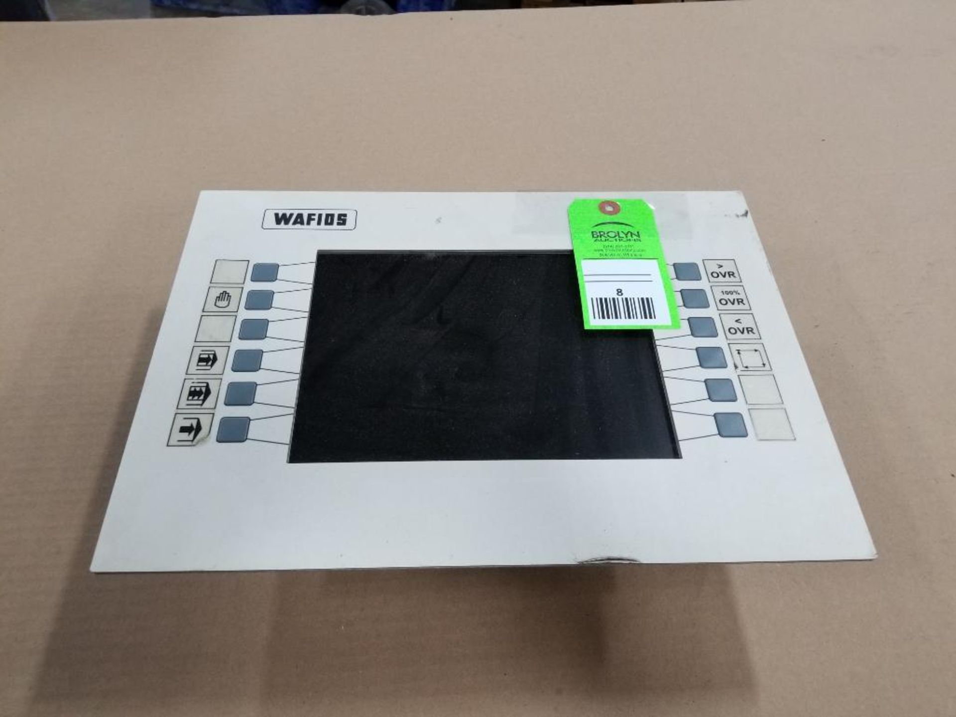 WAFIDS Siemens 6BK1400-0BA10-0AA0 operator screen.