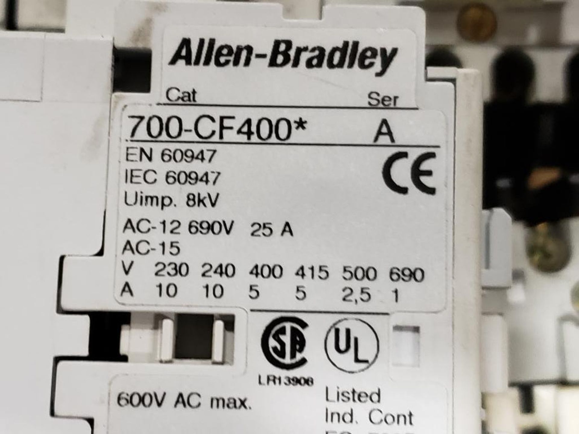 Qty 21 - Assorted contractor. Allen Bradley. - Image 7 of 7