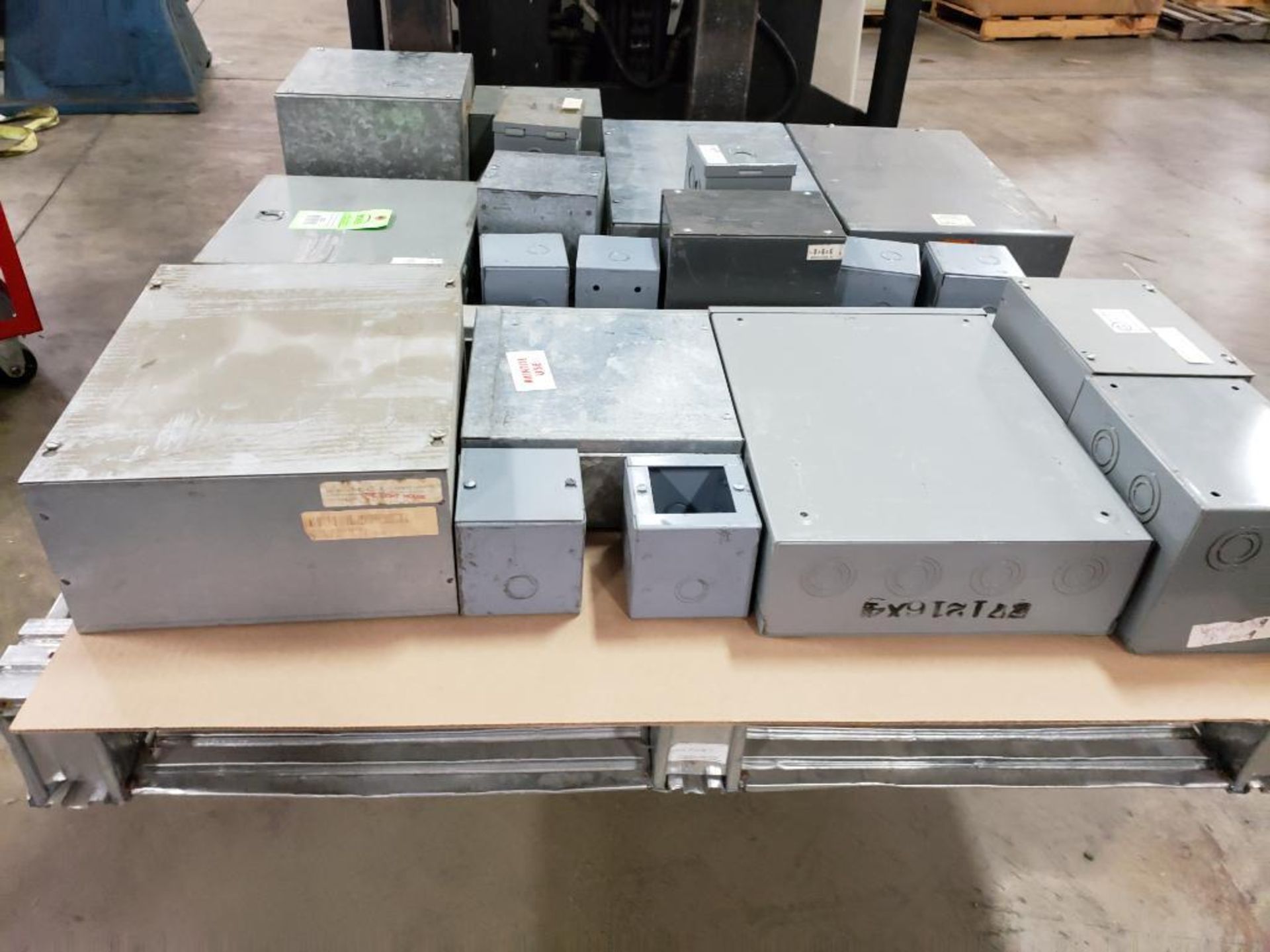 Large assortment of conduit box, enclosures. - Image 9 of 9