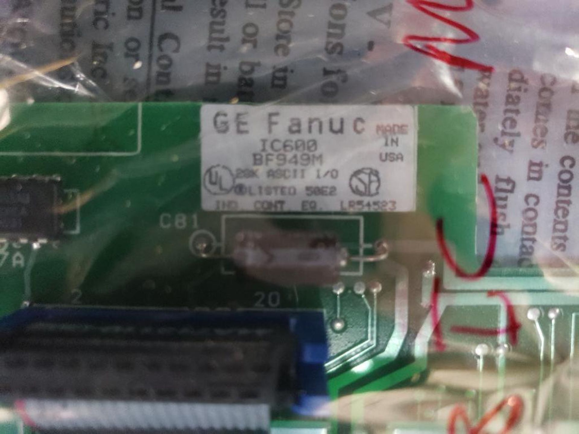 Qty 3 - Assorted GE Fanuc boards. Open boxes, appear refurb. units. - Image 9 of 9