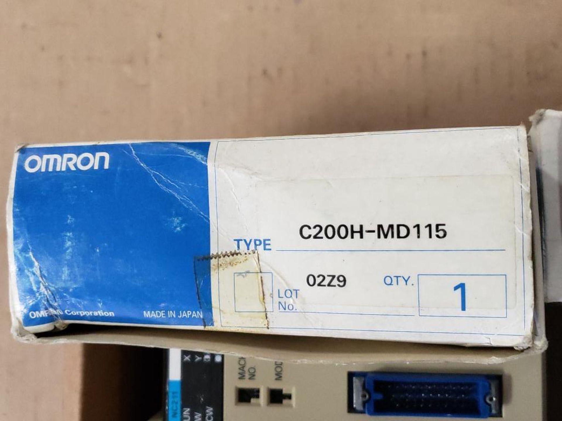 Qty 12 - Assorted Omron programmable control rack components. - Image 5 of 11