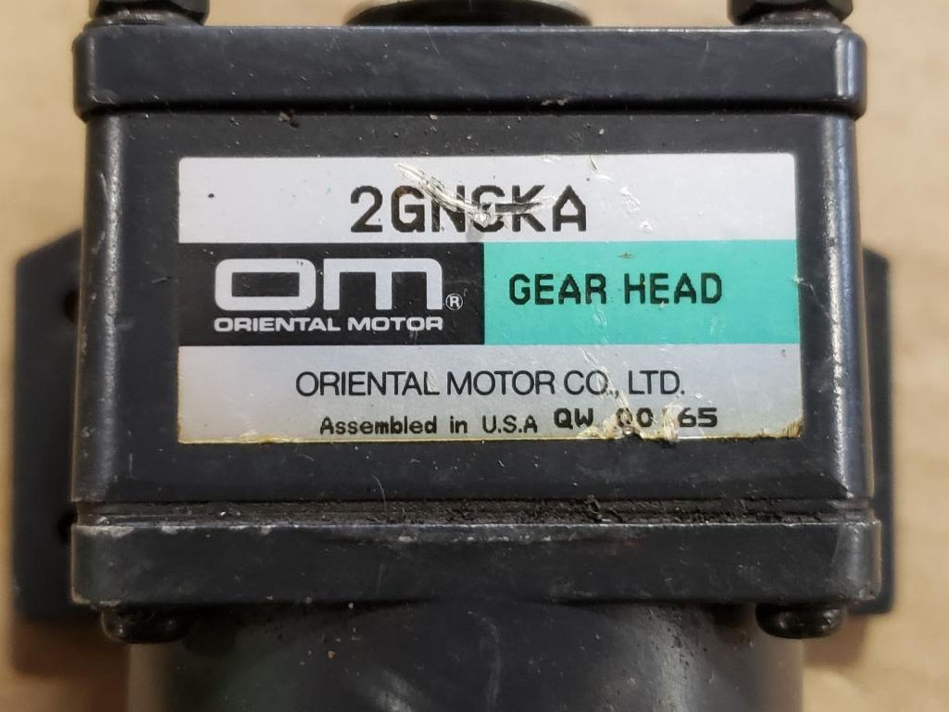 Qty 4 - Oriental Motors M206-401-115 speed control motor. - Image 4 of 4