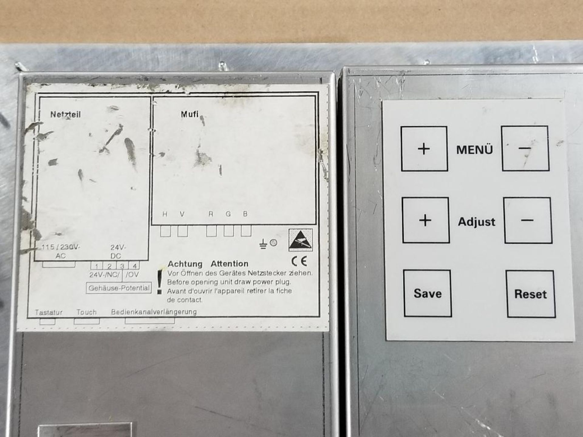 WAFIDS Siemens 6BK1400-0BA10-0AA0 operator screen. - Image 6 of 8