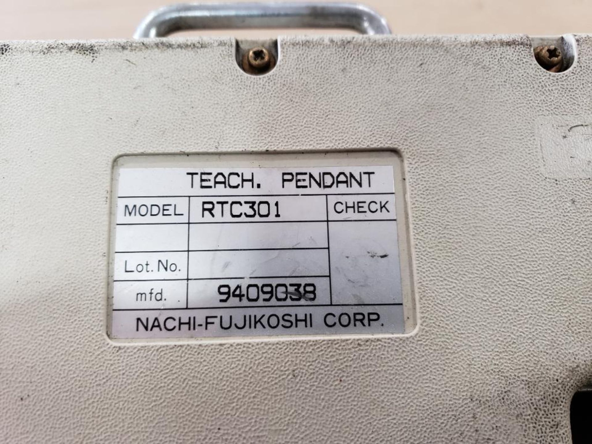 Nachi robot teach pendant RTC301. - Image 4 of 5