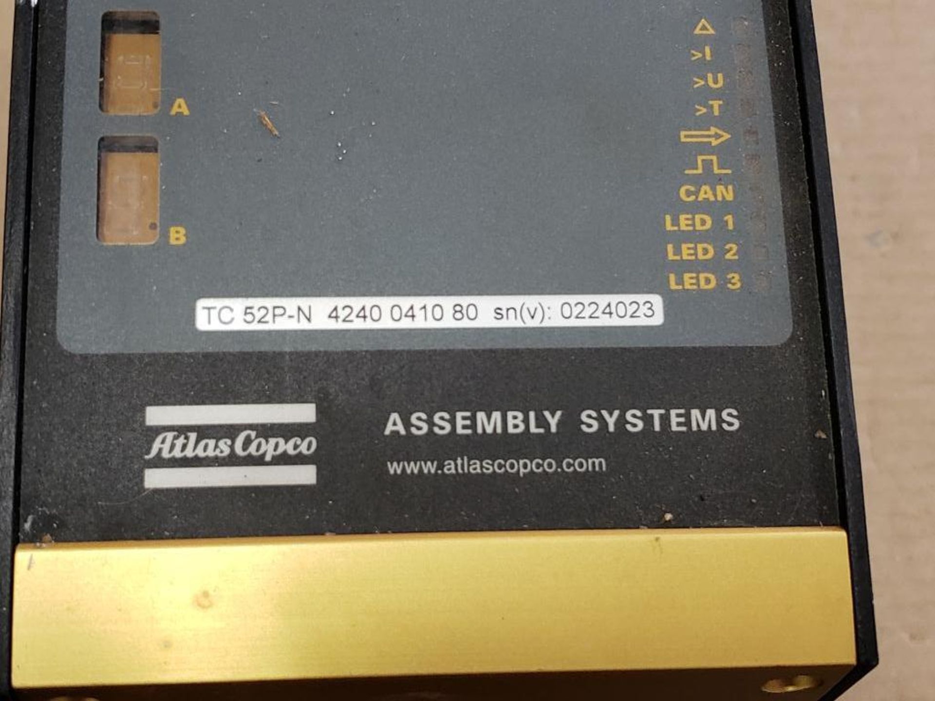 Atlas Copco Power MACs TC52P-N tightening controller. - Image 2 of 4
