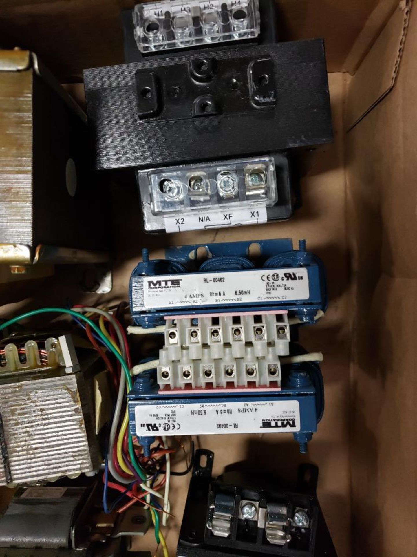 Assorted electrical transformers, relays. MTE, Cutler-Hammer, GE. - Image 5 of 7