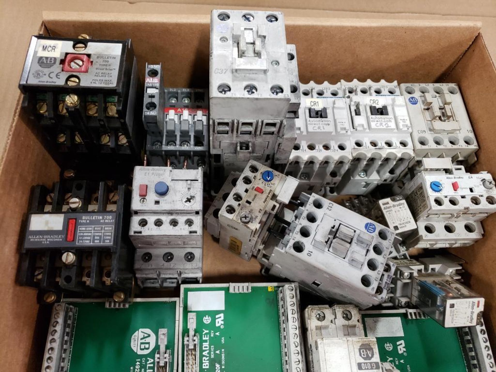 Assorted electrical. contactors, relays, wire terminal. Allen Bradley. - Image 6 of 6