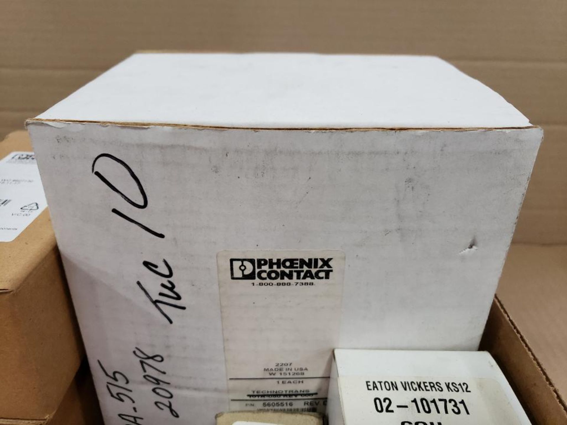 Assorted replacement parts. Phoenix Contact, Eaton. New in box. - Image 5 of 5