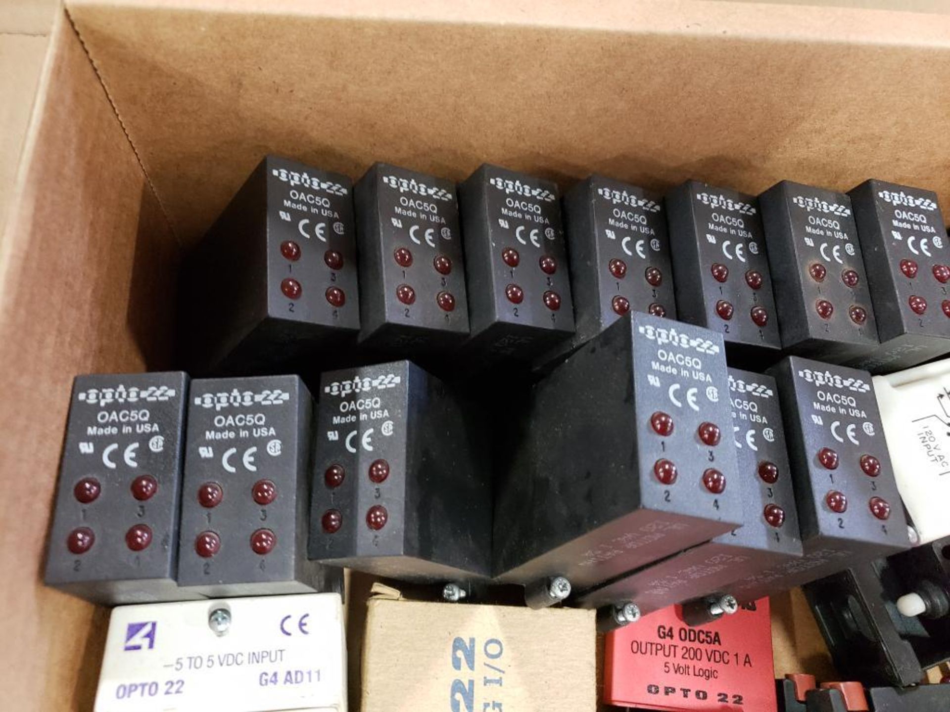 Assorted electrical relays. Opto22, AMF, Euchner. - Image 2 of 5