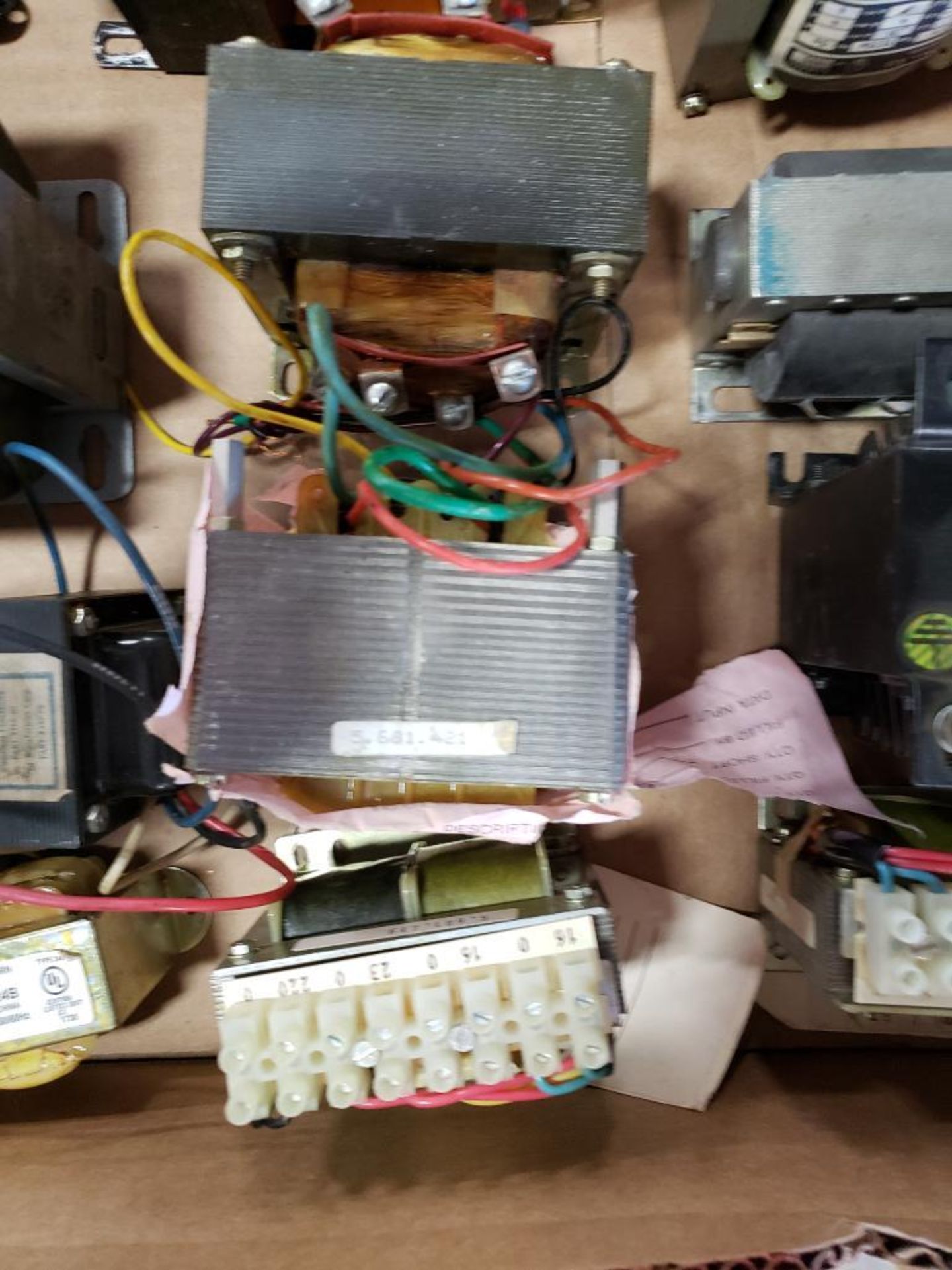 Assorted electrical transformers, relays. MTE, Cutler-Hammer, GE. - Image 3 of 7