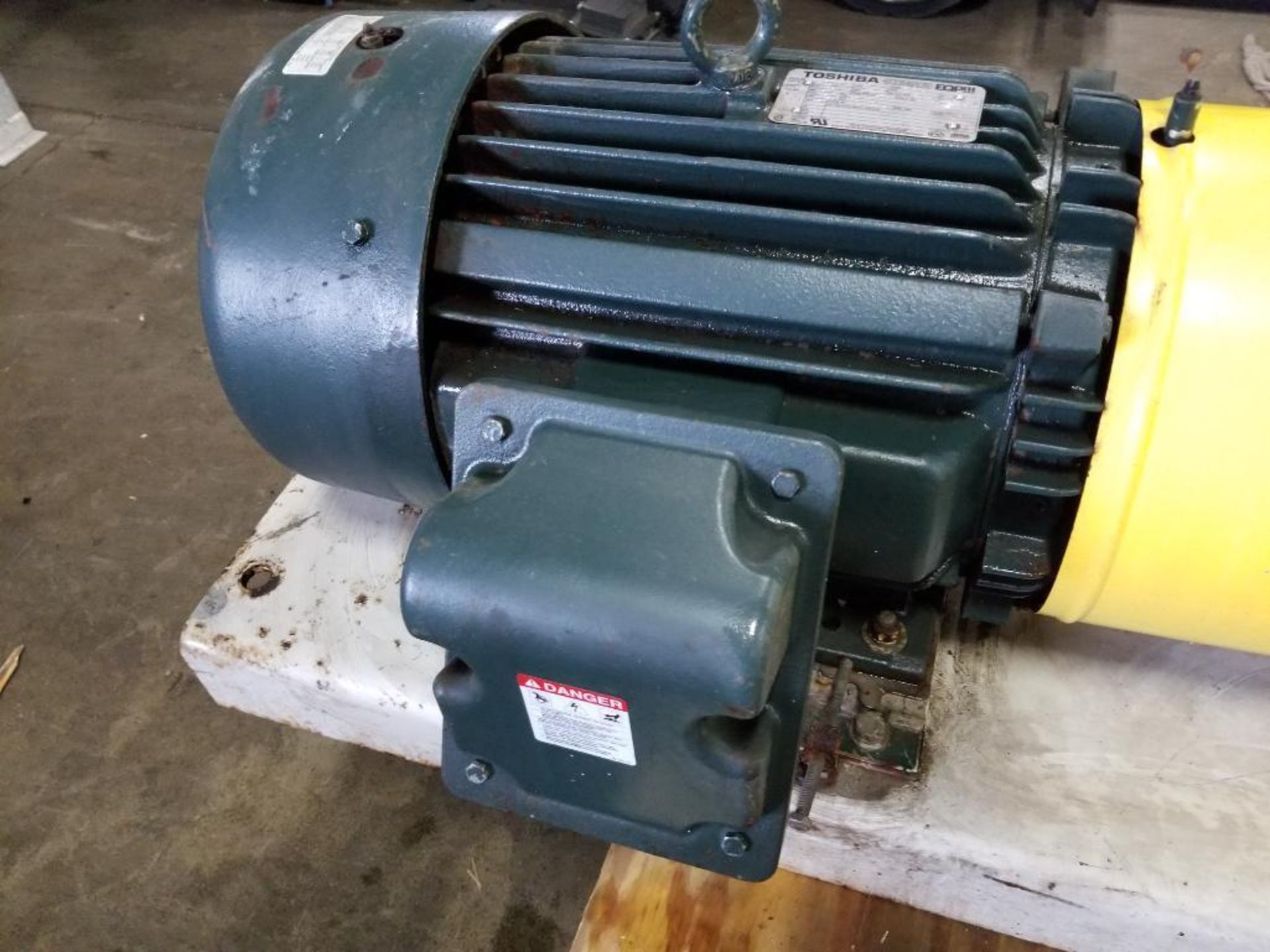 Sulzer centrifugal pump. Model CPT22-1C w/ 30hp Toshiba motor. 3ph 460v. - Image 10 of 12