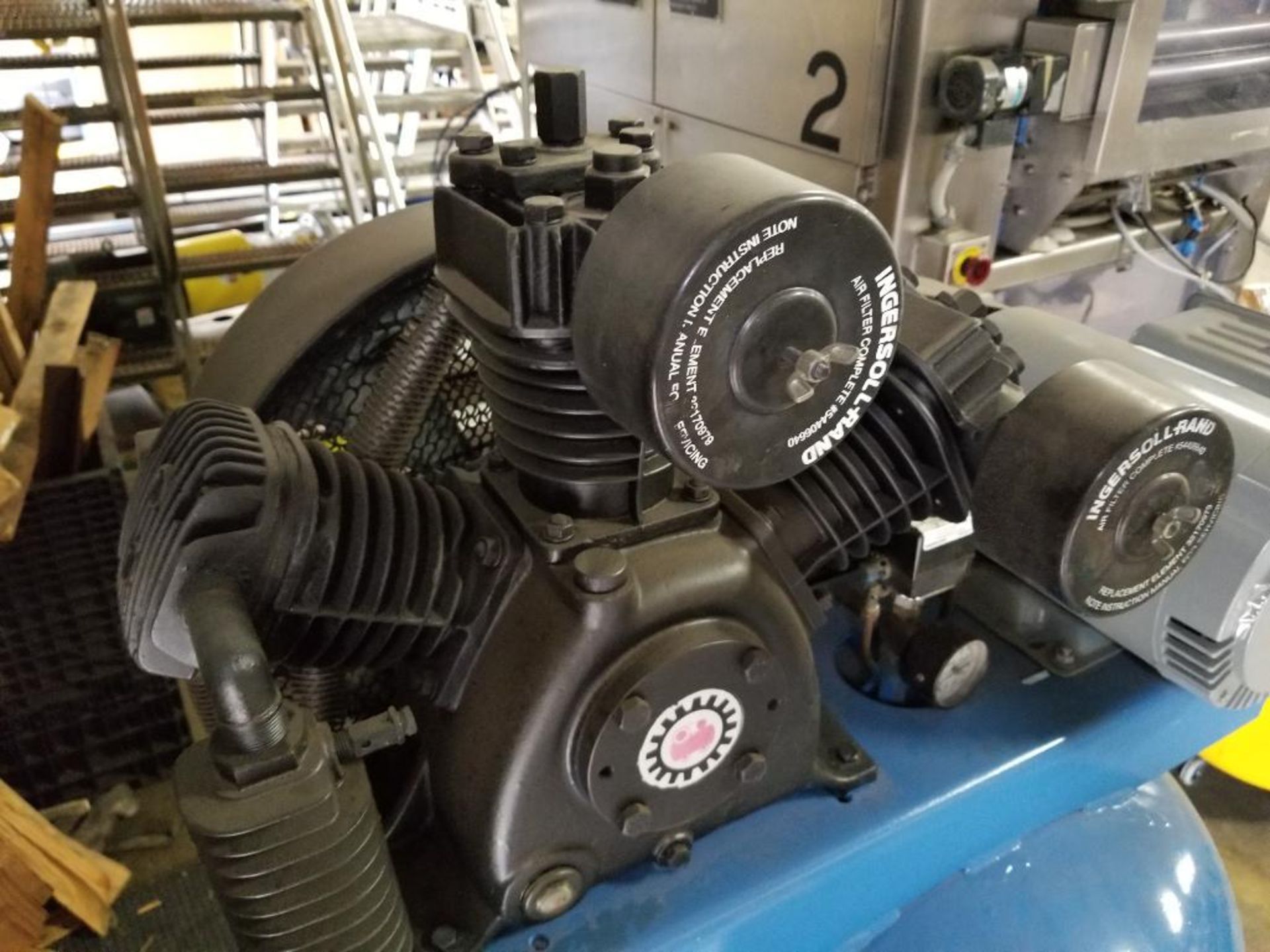 5hp Ingersoll Rand compressor. 208-230v single phase. - Image 7 of 8